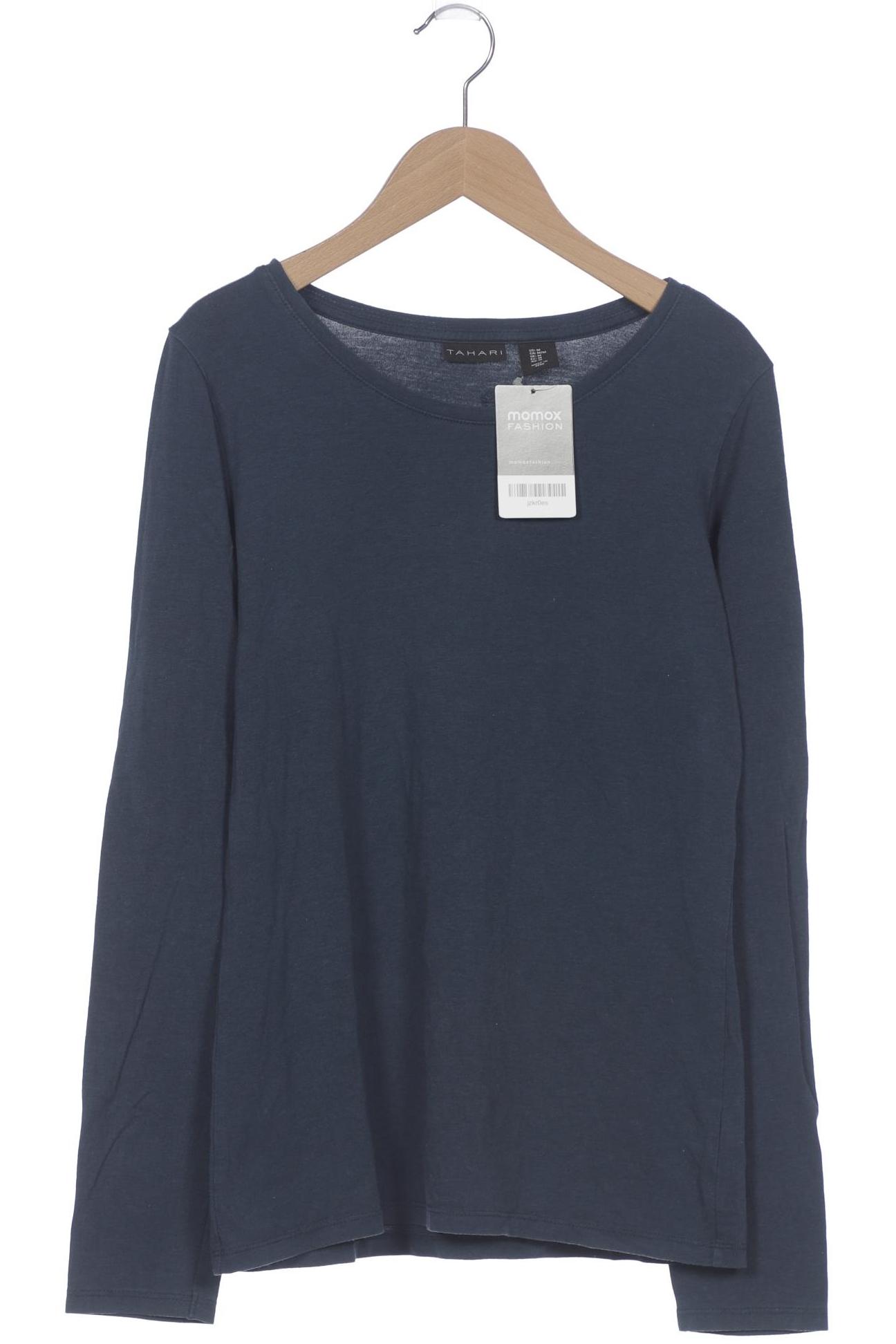 

Elie Tahari Damen Langarmshirt, marineblau, Gr. 38