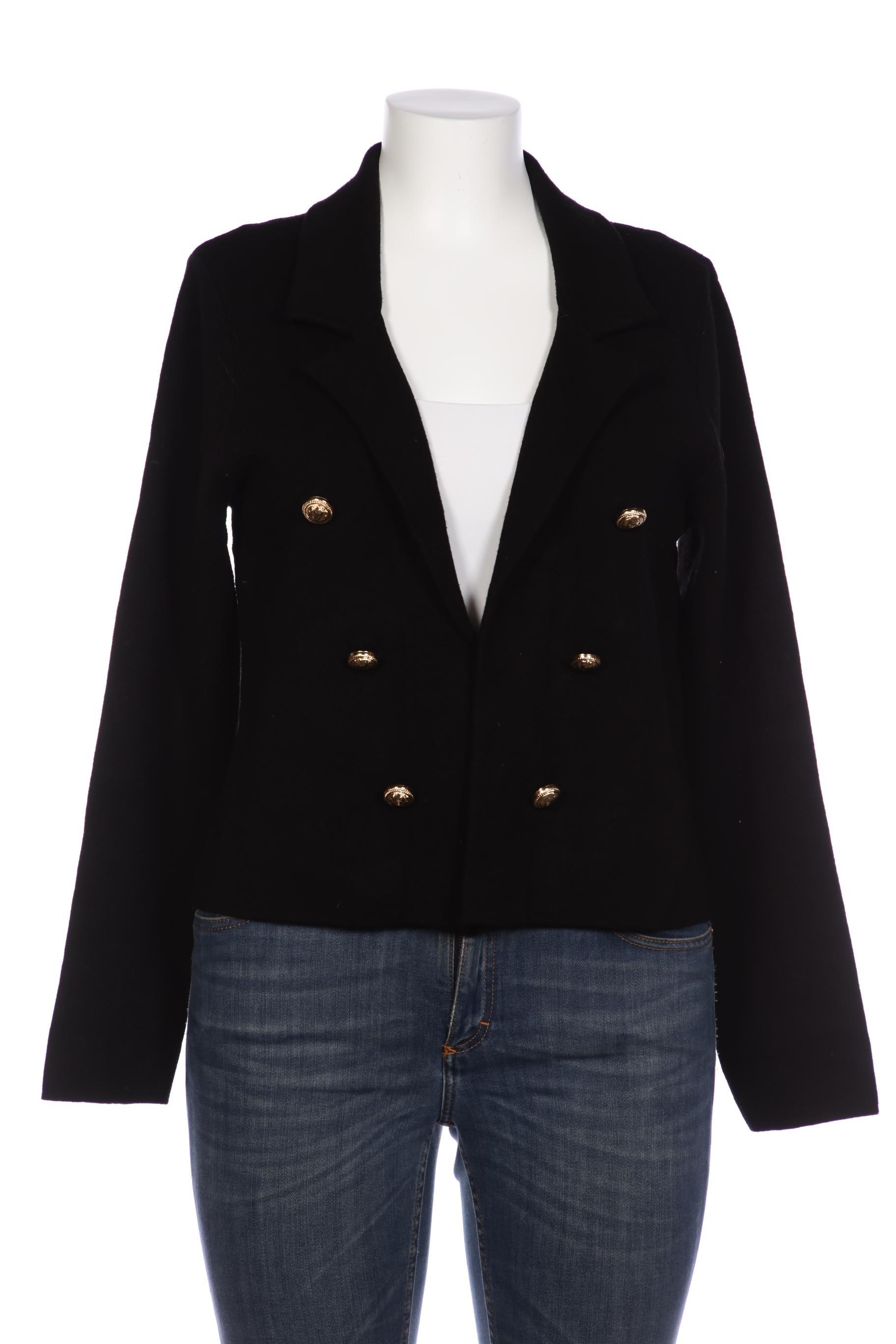 

Elie Tahari Damen Strickjacke, schwarz, Gr. 46