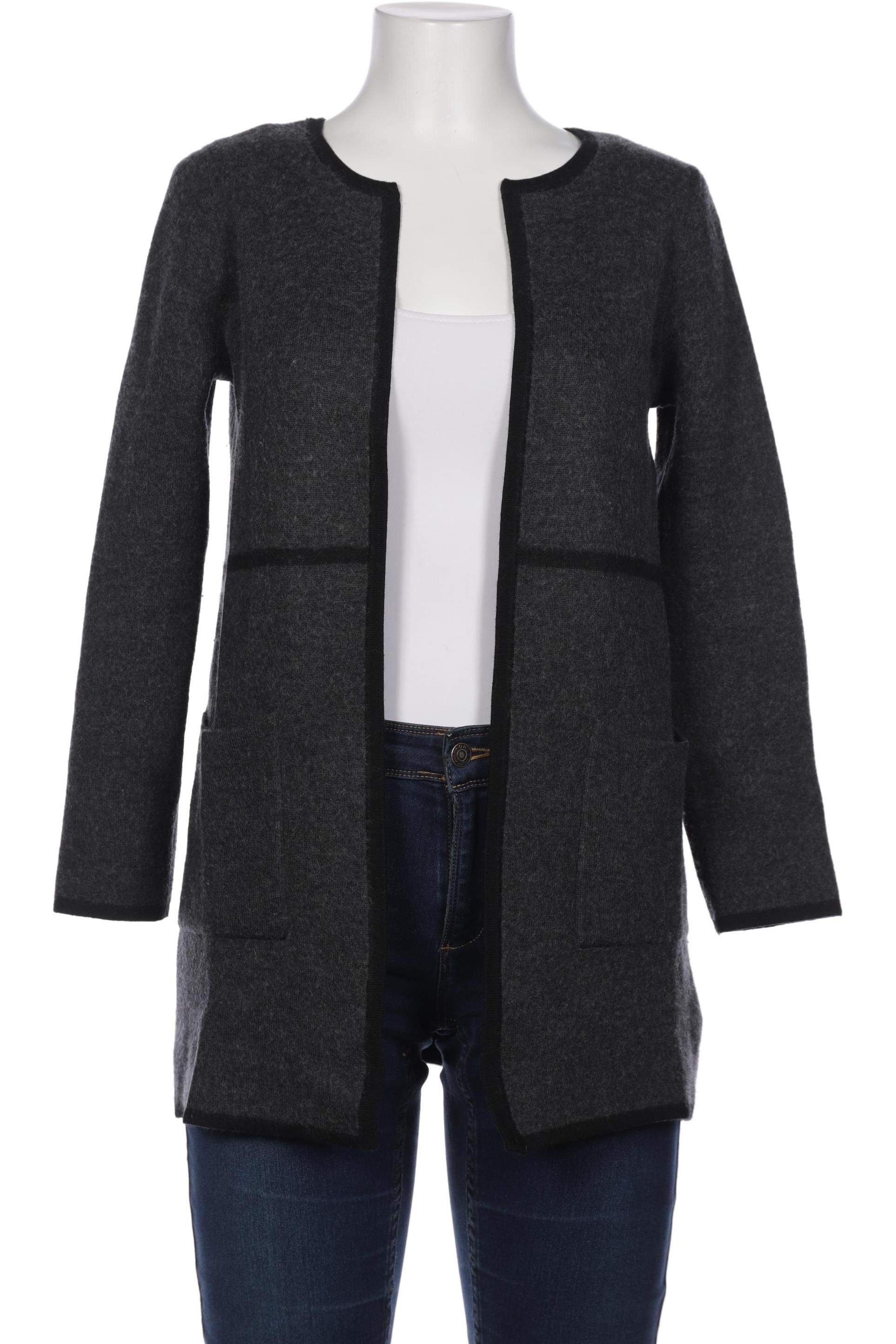 

Elie Tahari Damen Strickjacke, grau, Gr. 38