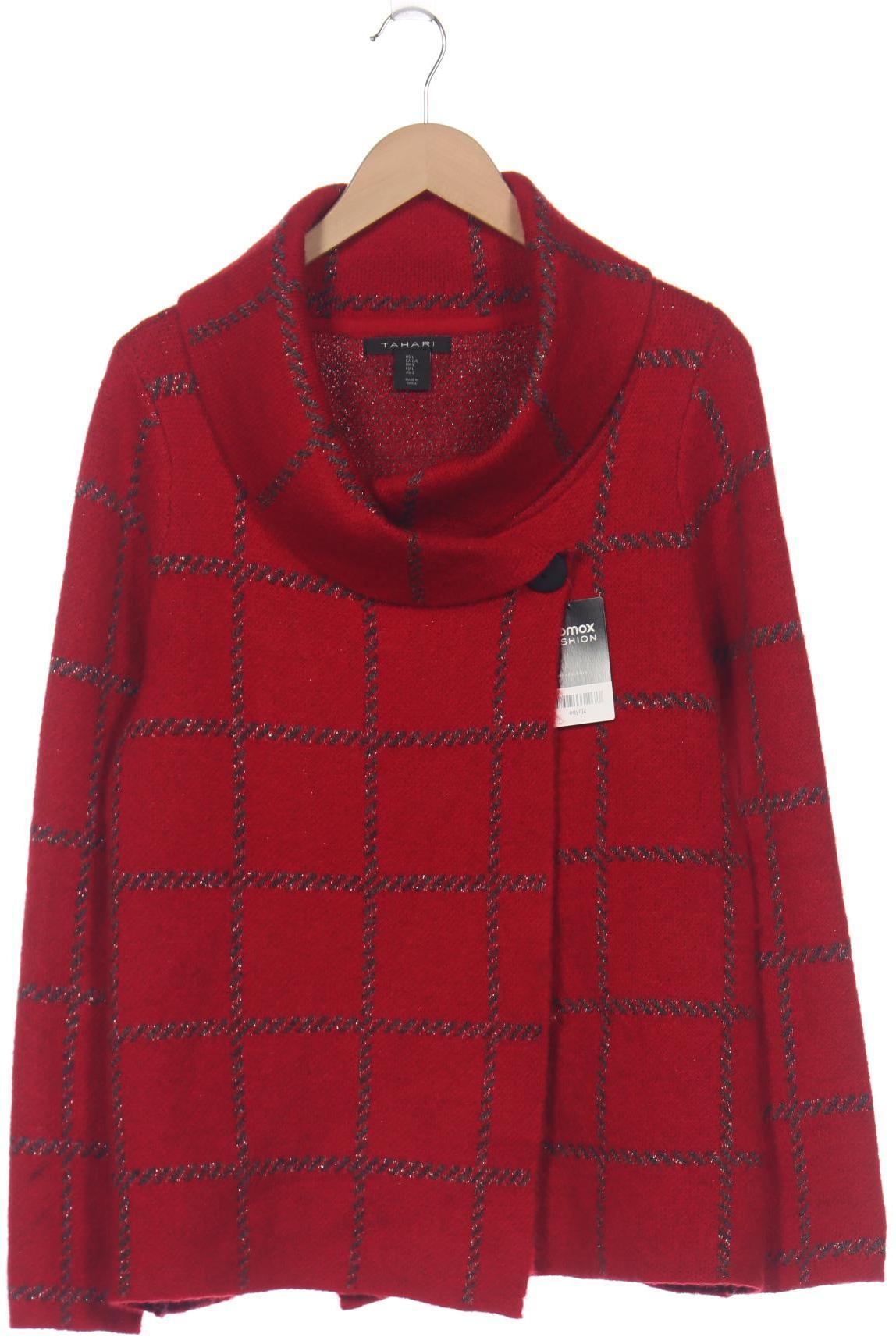 

Elie Tahari Damen Strickjacke, rot, Gr. 42