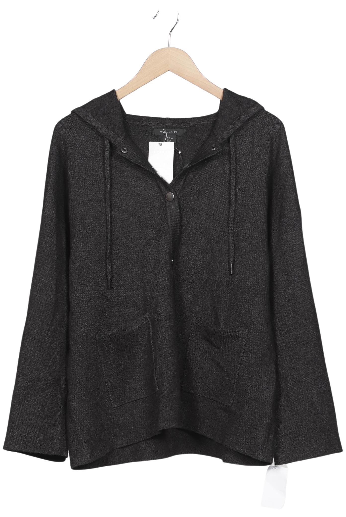 

Elie Tahari Damen Strickjacke, grau, Gr. 44