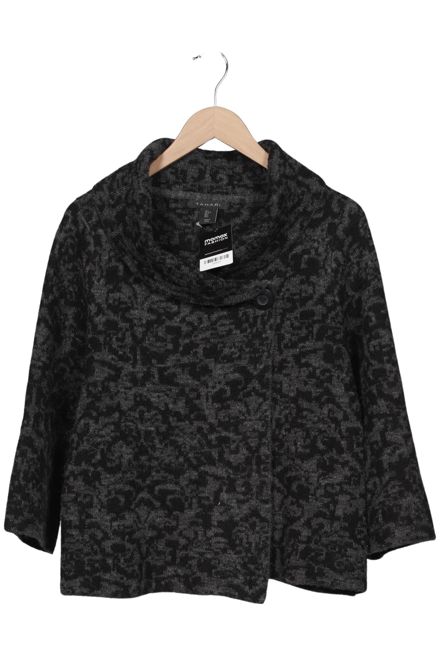 

Elie Tahari Damen Strickjacke, grau, Gr. 42