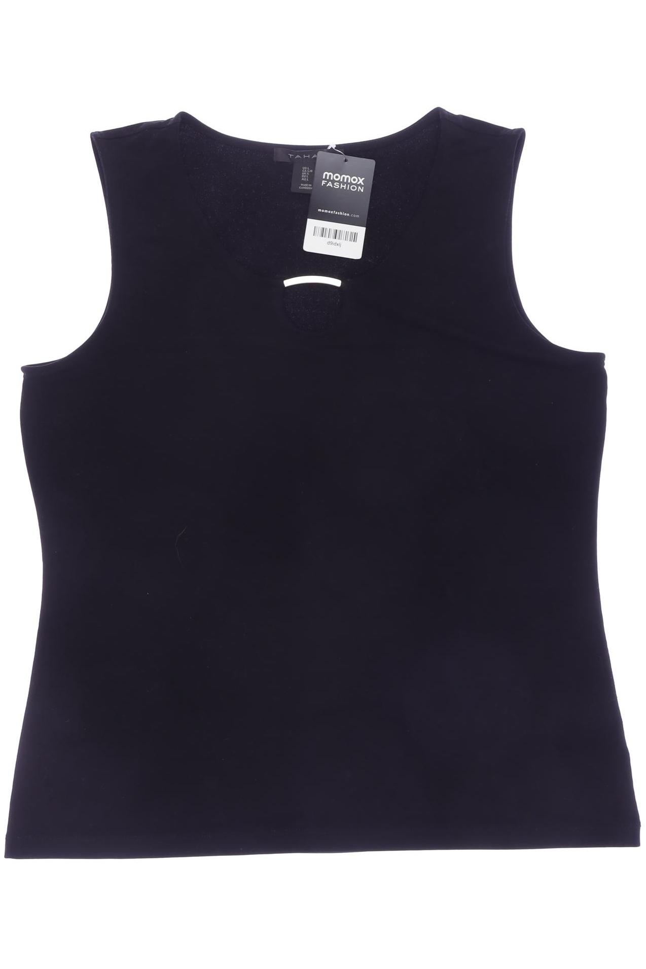 

Elie Tahari Damen Top, schwarz, Gr. 42