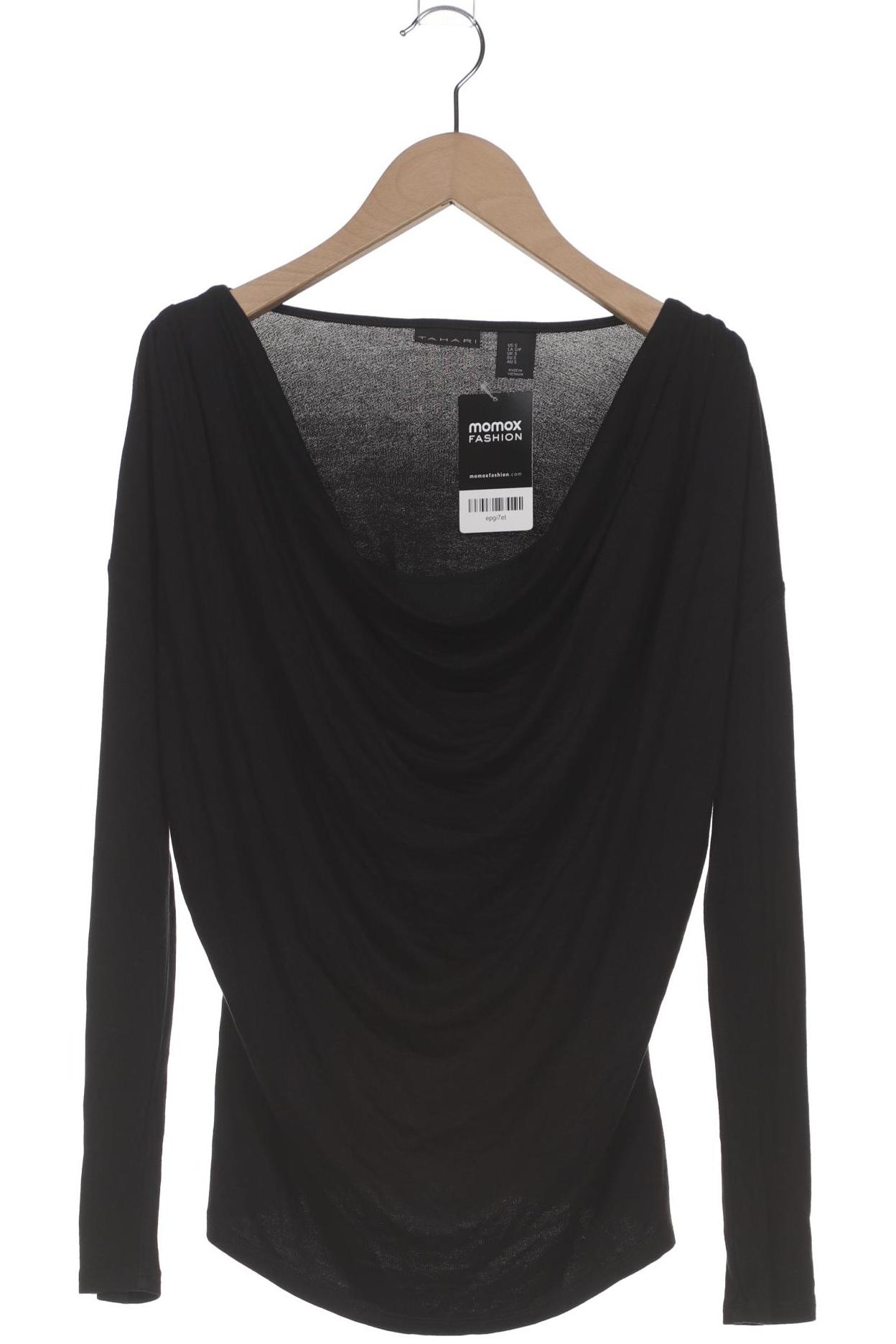 

Elie Tahari Damen Langarmshirt, schwarz, Gr. 36