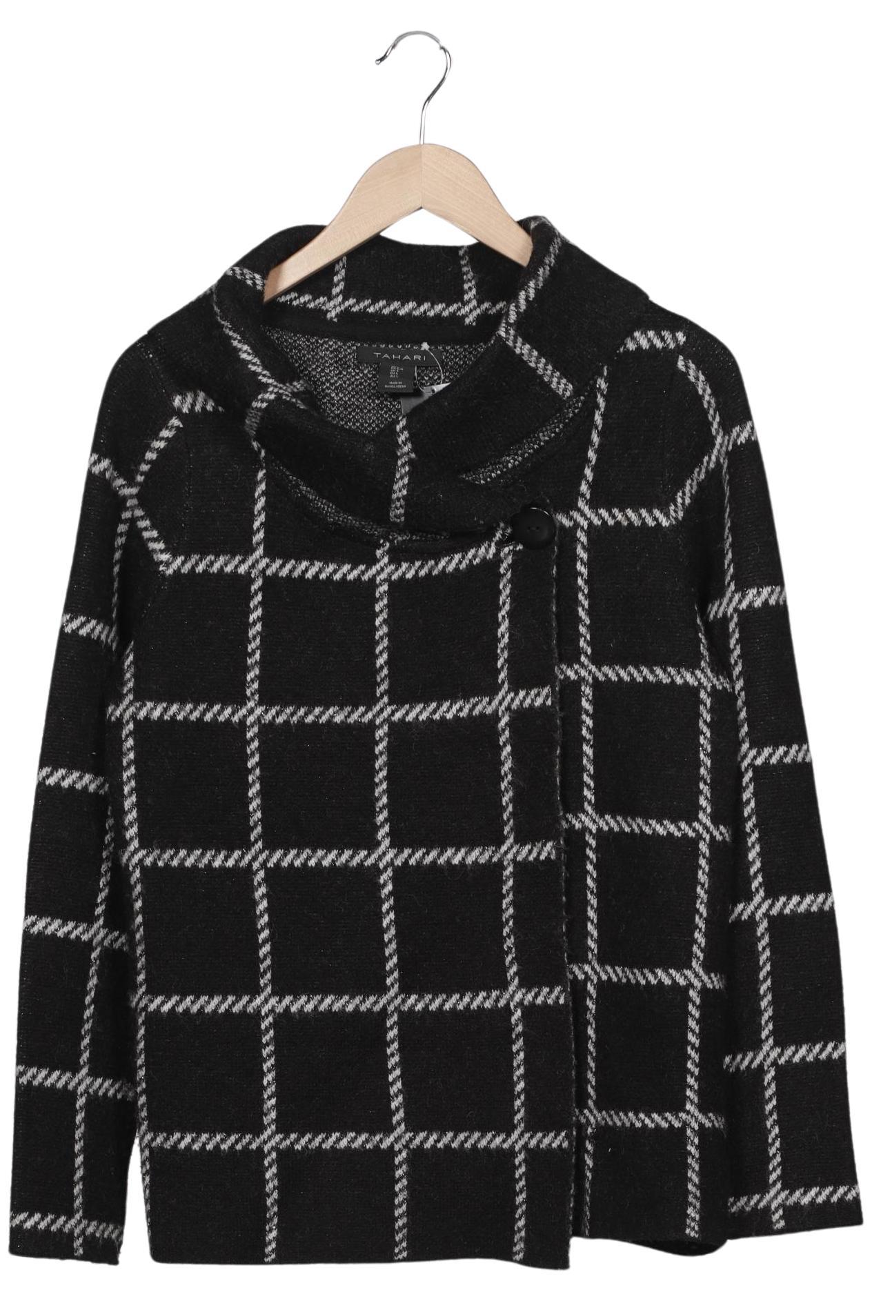 

Elie Tahari Damen Strickjacke, schwarz, Gr. 42