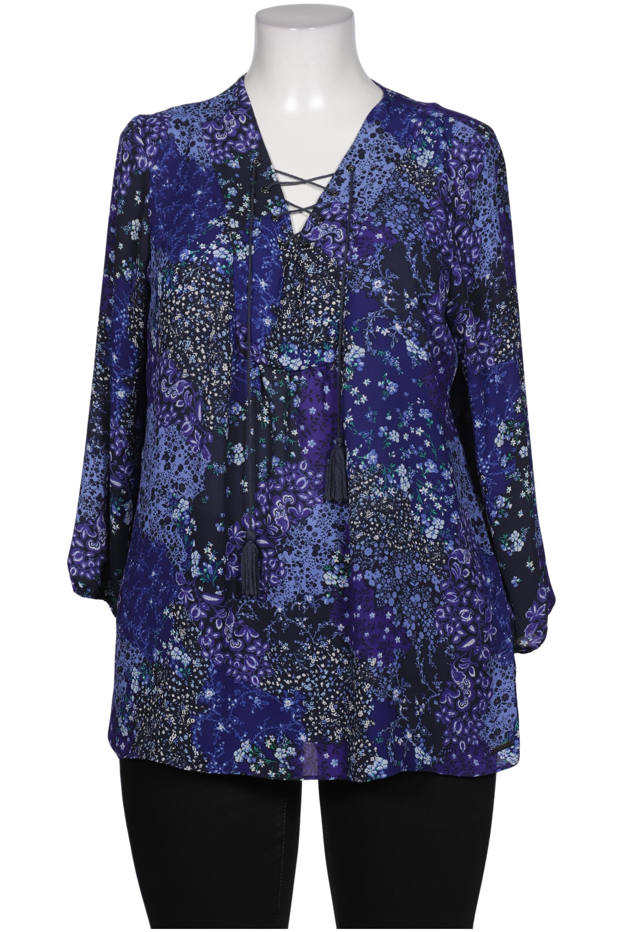 

Elie Tahari Damen Bluse, marineblau, Gr. 44