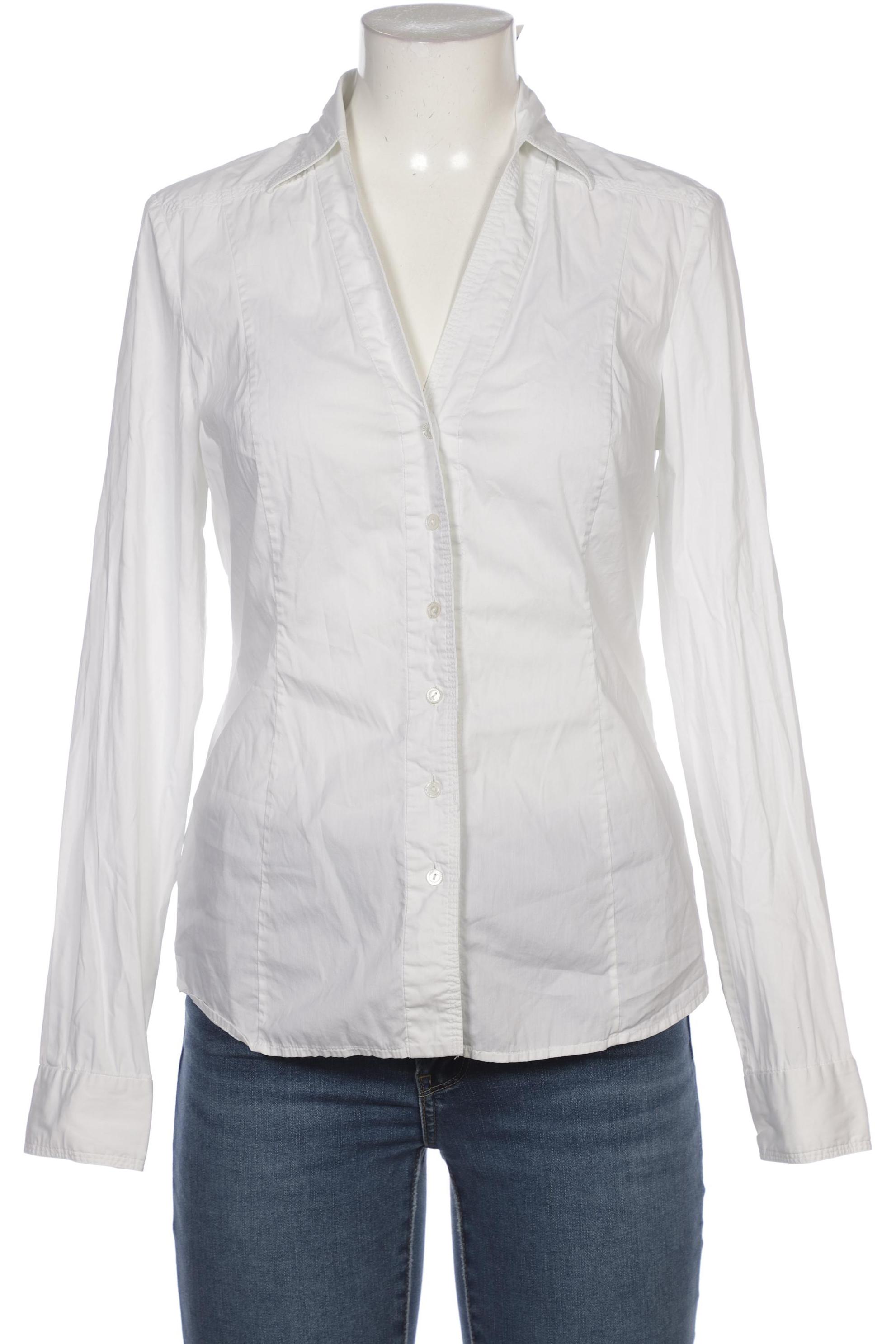 

Elie Tahari Damen Bluse, weiß, Gr. 38