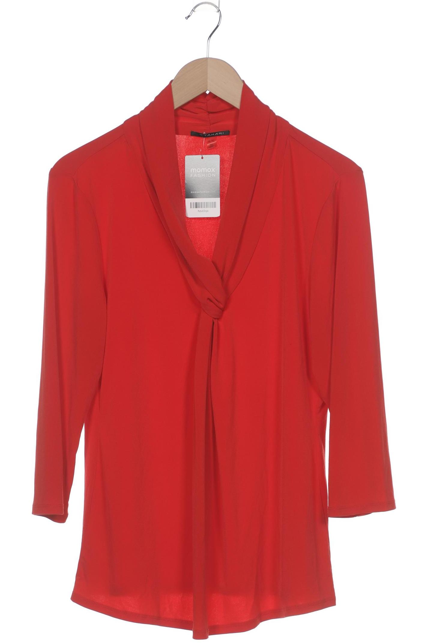 

Elie Tahari Damen Langarmshirt, rot, Gr. 44