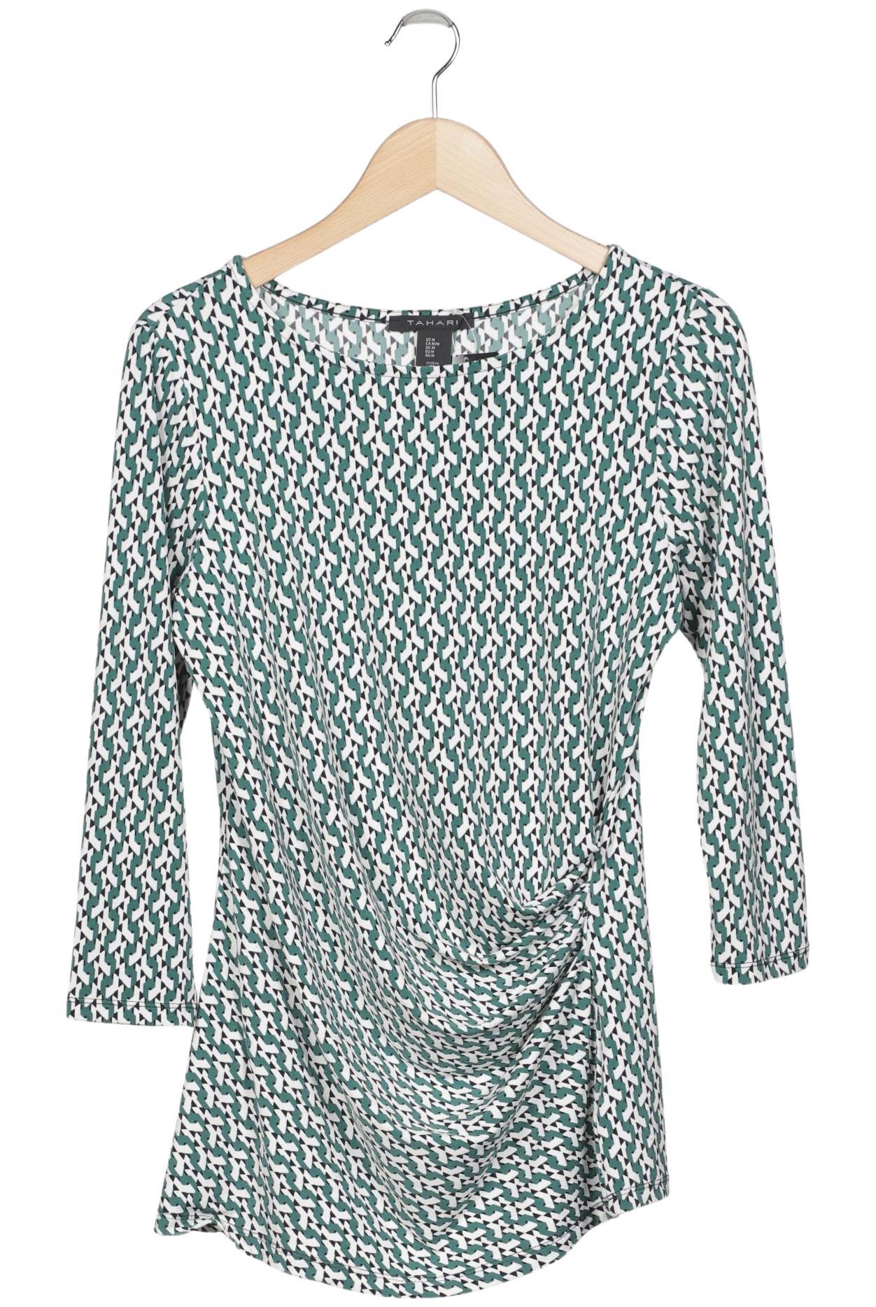 

Elie Tahari Damen Langarmshirt, mehrfarbig, Gr. 38