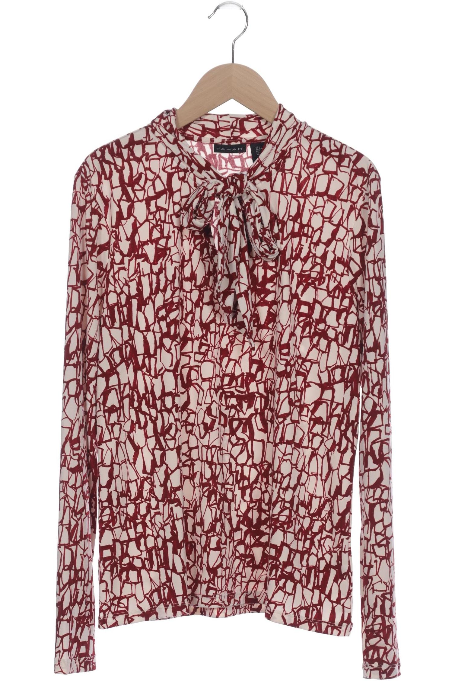 

Elie Tahari Damen Langarmshirt, bordeaux, Gr. 42