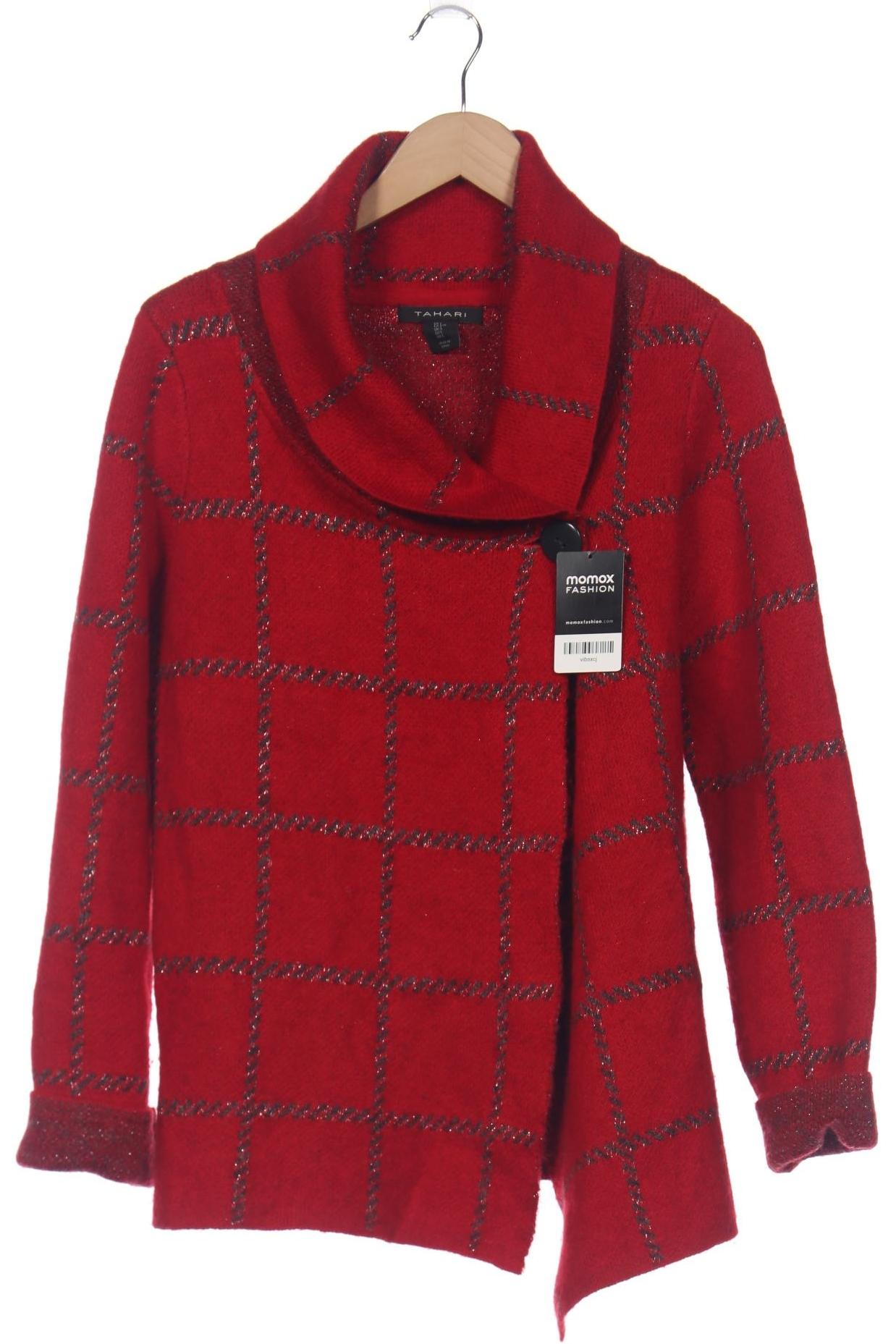 

Elie Tahari Damen Strickjacke, rot, Gr. 42