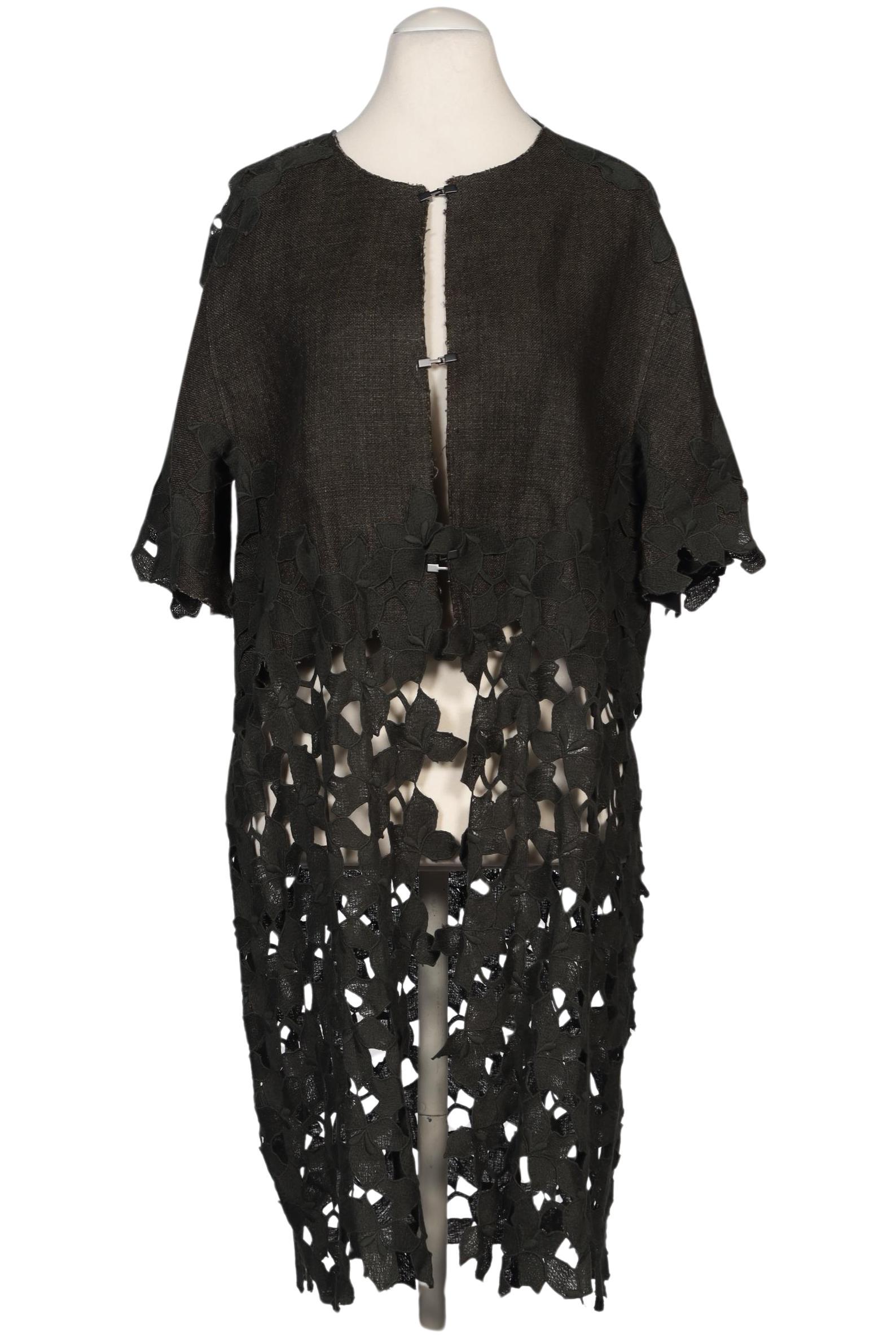 

Elie Tahari Damen Mantel, schwarz, Gr. 42