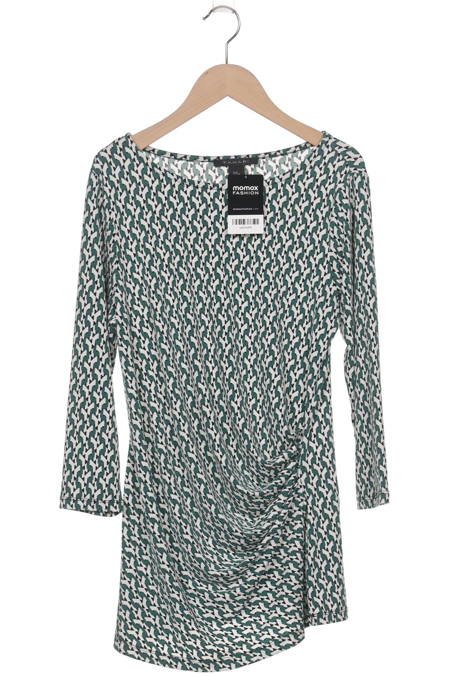 

Elie Tahari Damen Langarmshirt, grün, Gr. 38