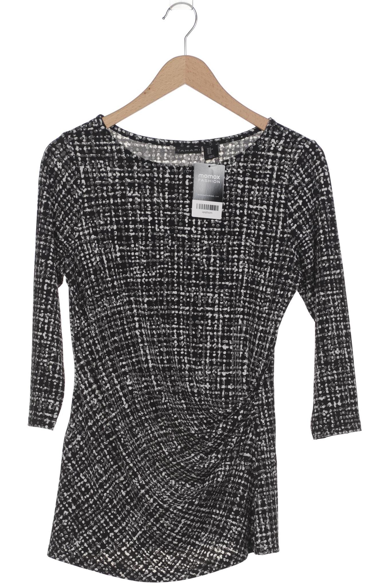 

Elie Tahari Damen Langarmshirt, schwarz, Gr. 38