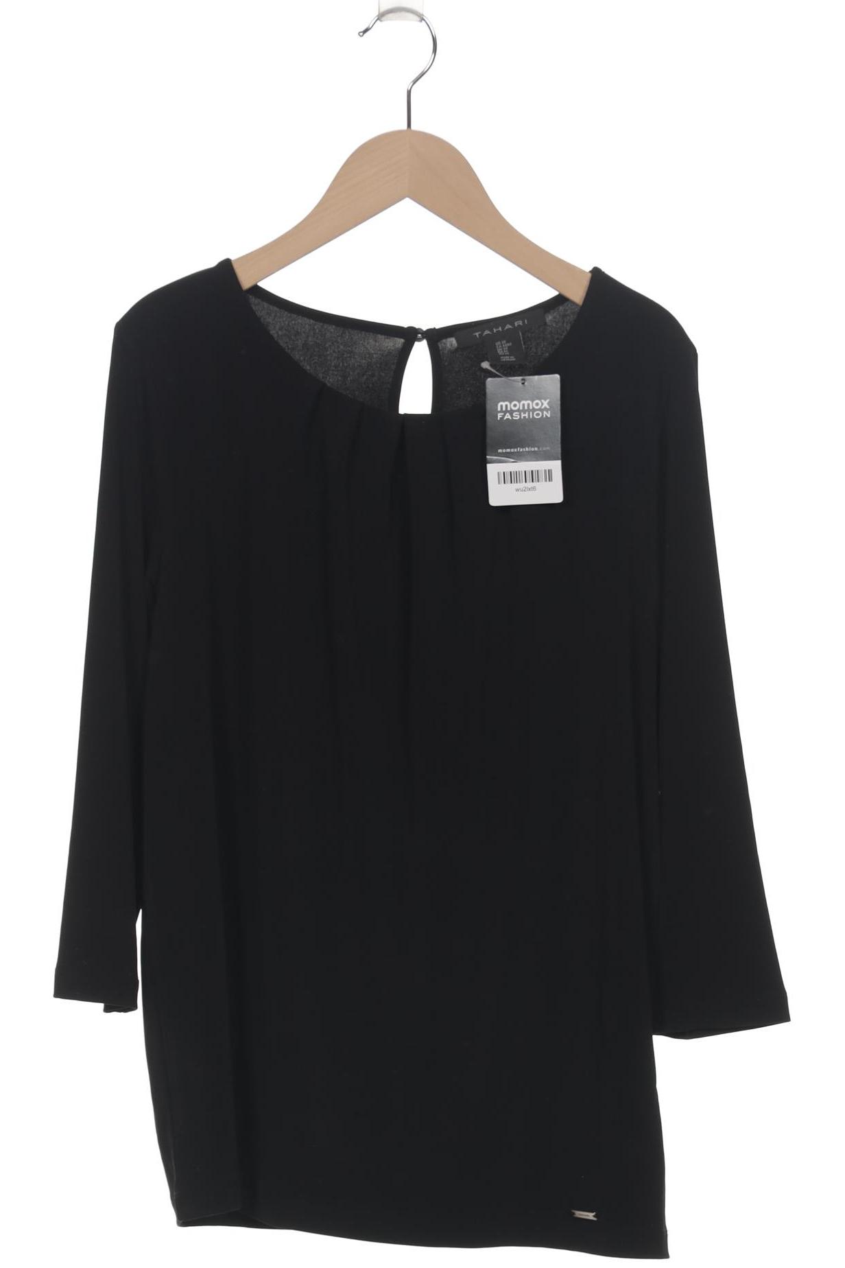 

Elie Tahari Damen Langarmshirt, schwarz, Gr. 38