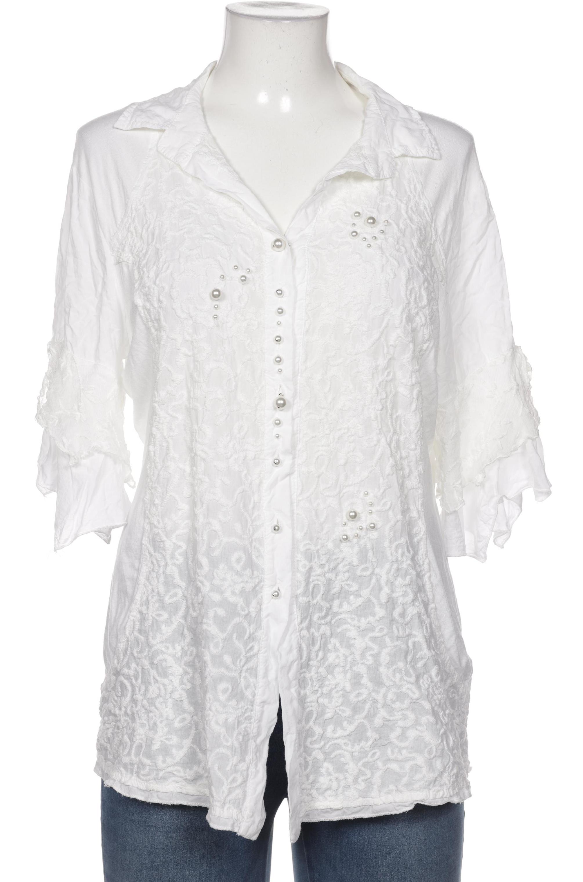 

Elisa Cavaletti Damen Bluse, weiß, Gr. 38