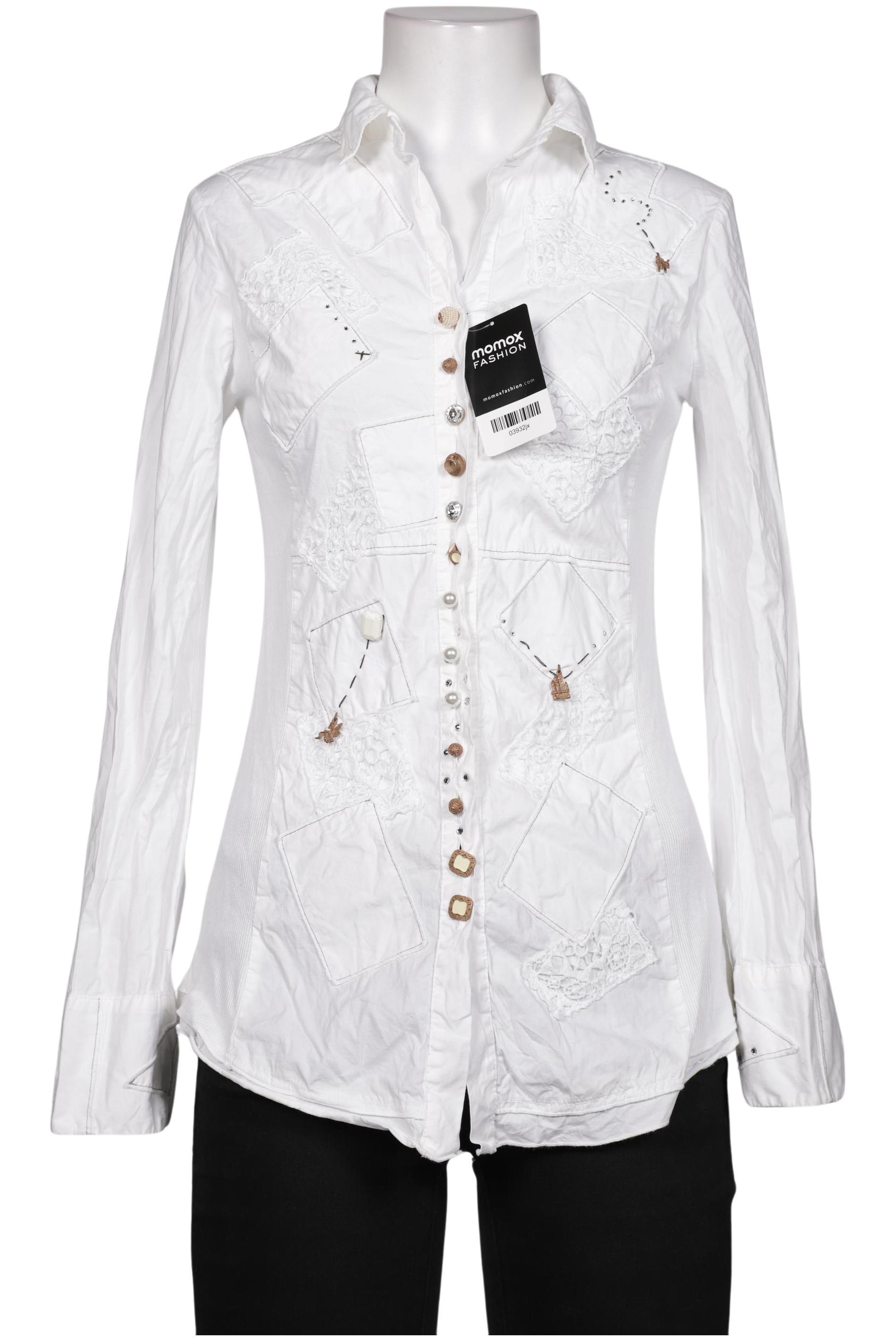 

Elisa Cavaletti Damen Bluse, weiß, Gr. 36