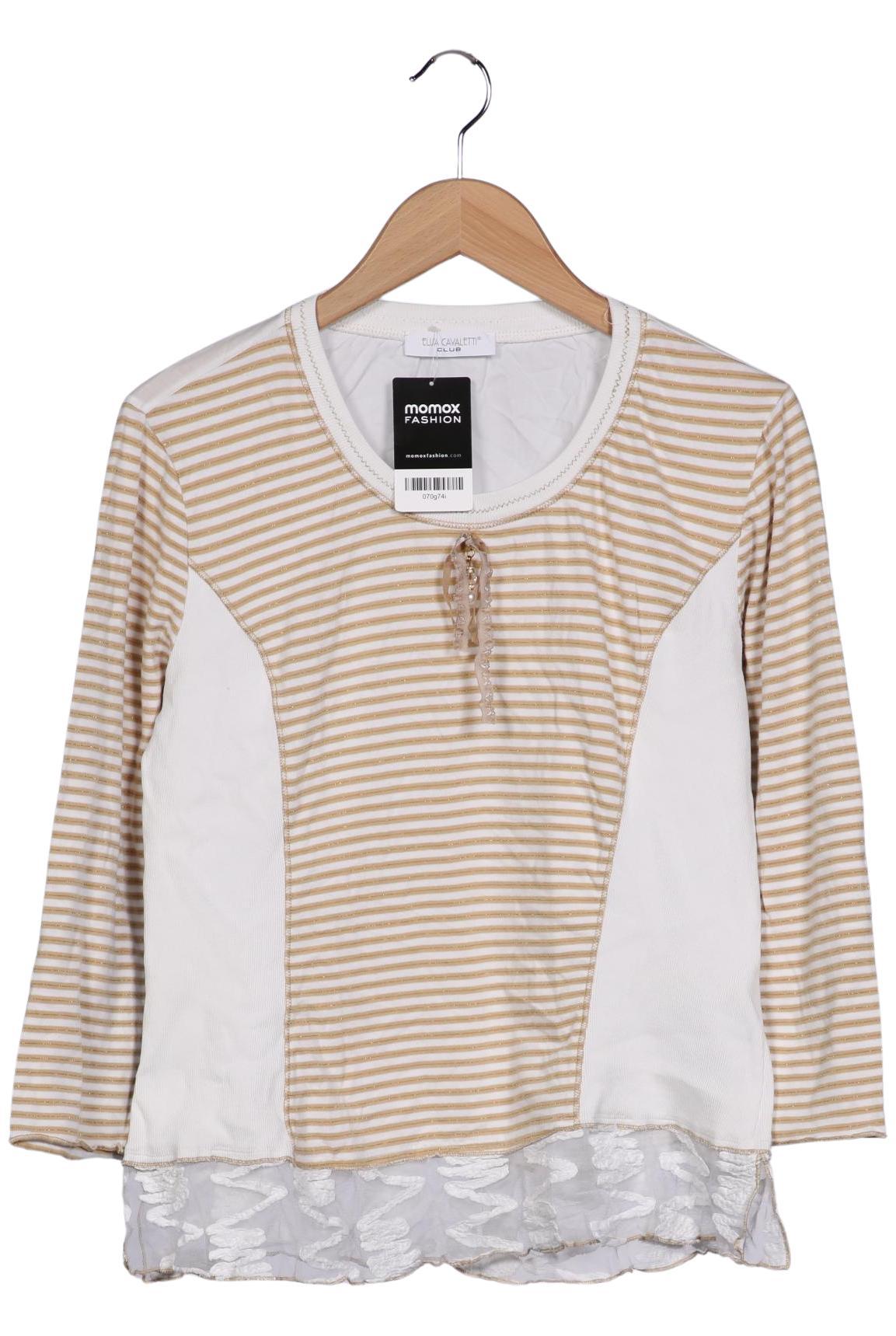 

Elisa Cavaletti Damen Langarmshirt, weiß, Gr. 46