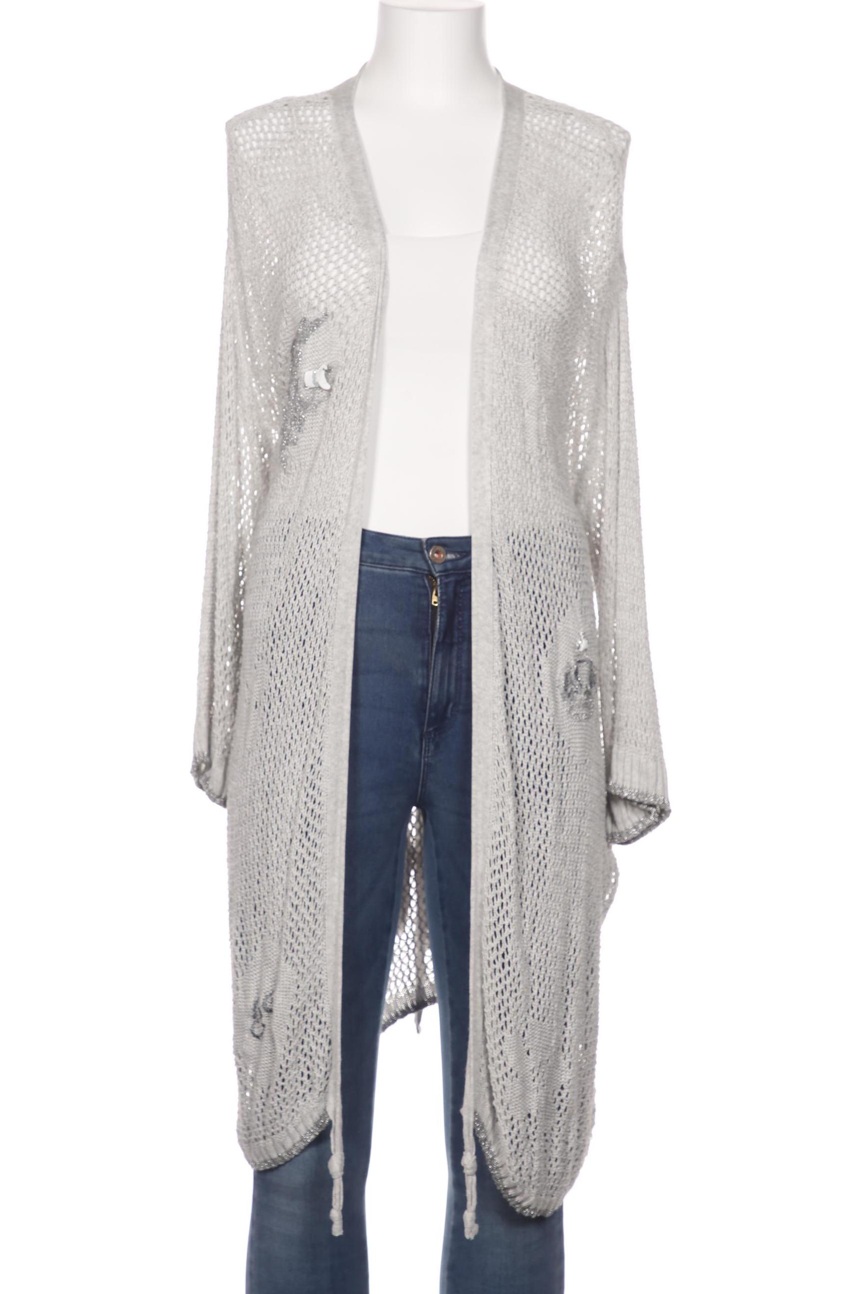 

Elisa Cavaletti Damen Strickjacke, grau, Gr. 42