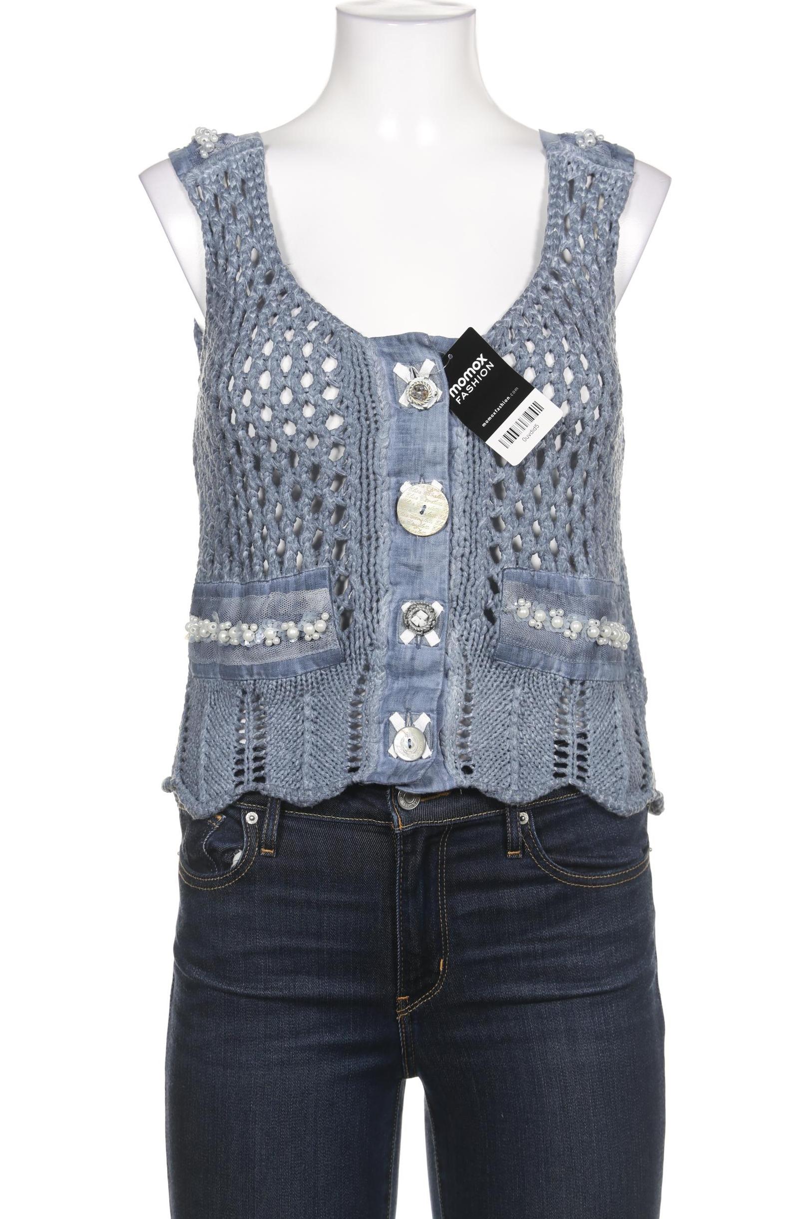 

Elisa Cavaletti Damen Weste, blau, Gr. 38
