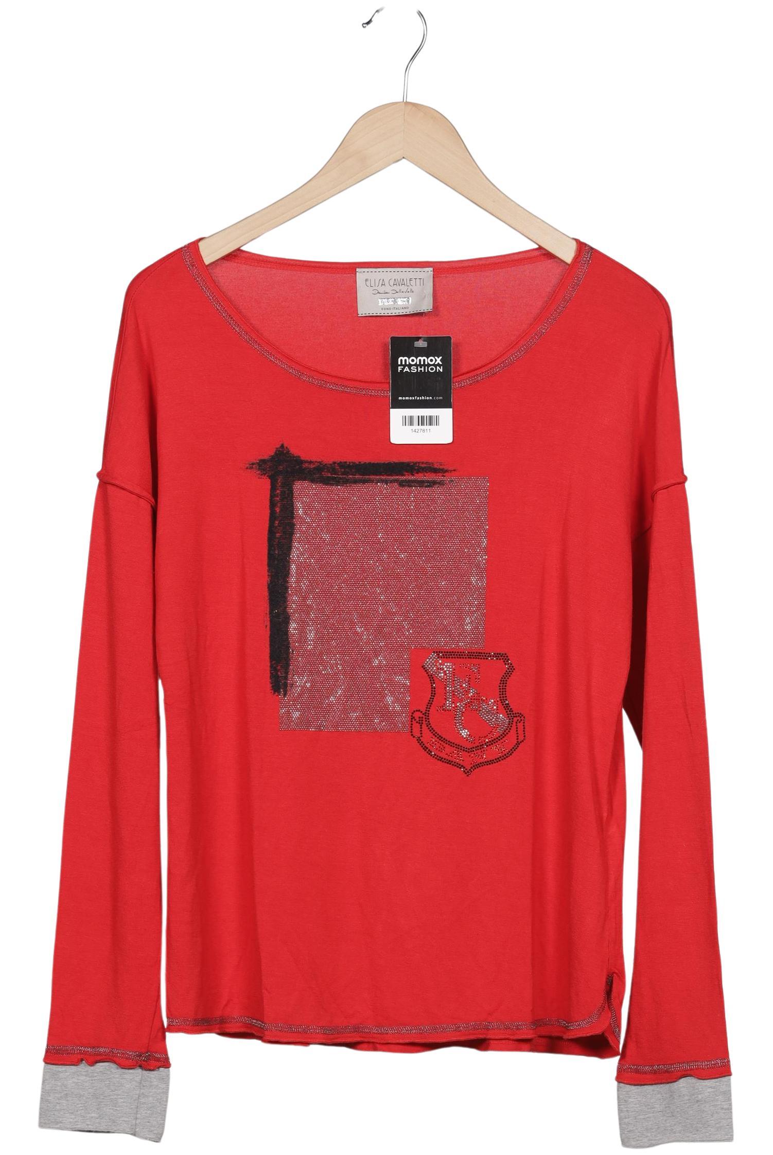 

Elisa Cavaletti Damen Langarmshirt, rot, Gr. 40