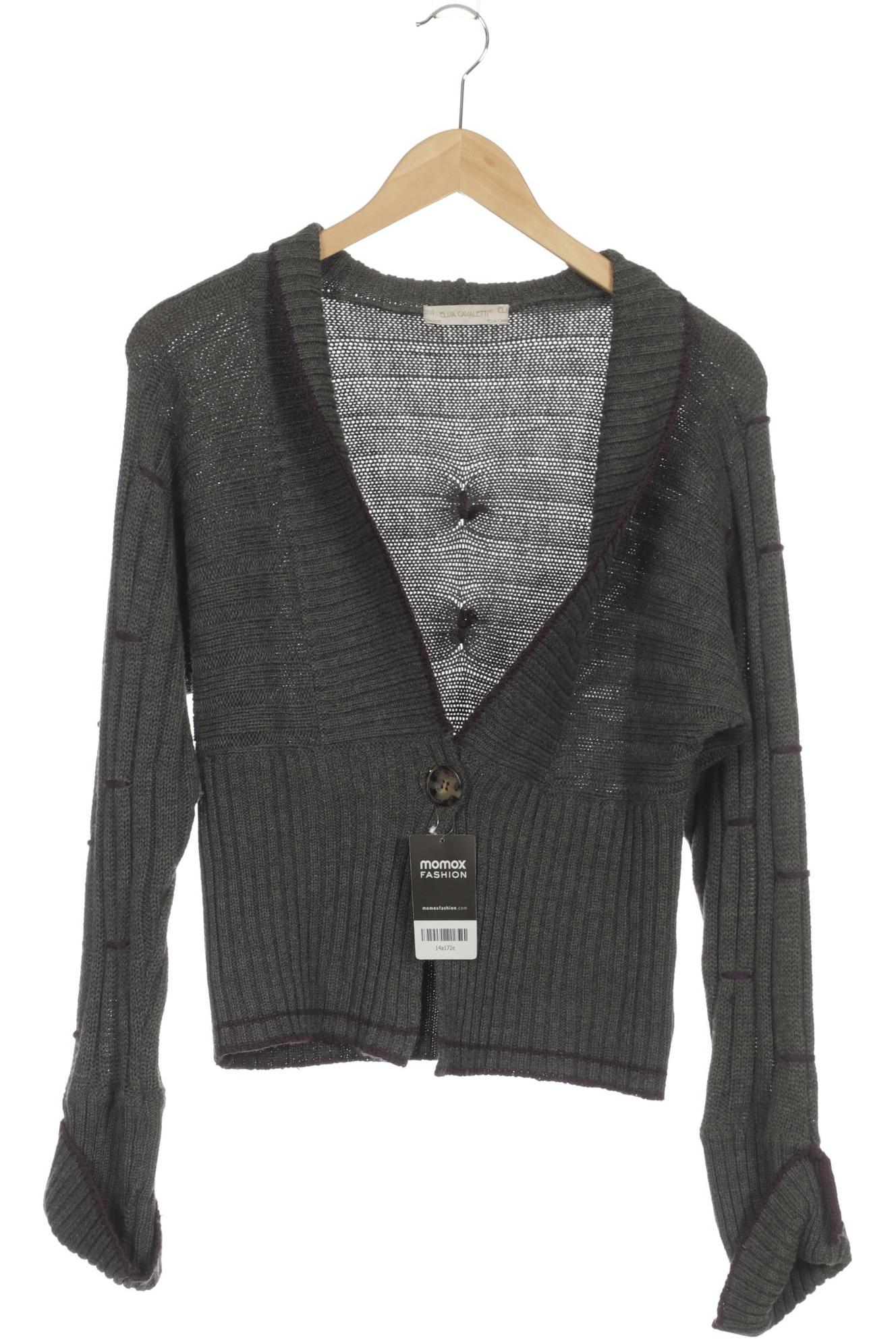

Elisa Cavaletti Damen Strickjacke, grau, Gr. 42