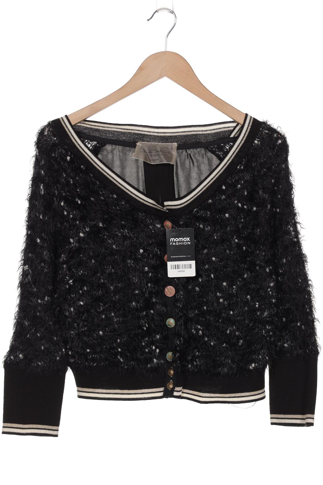 

Elisa Cavaletti Damen Strickjacke, schwarz, Gr. 36