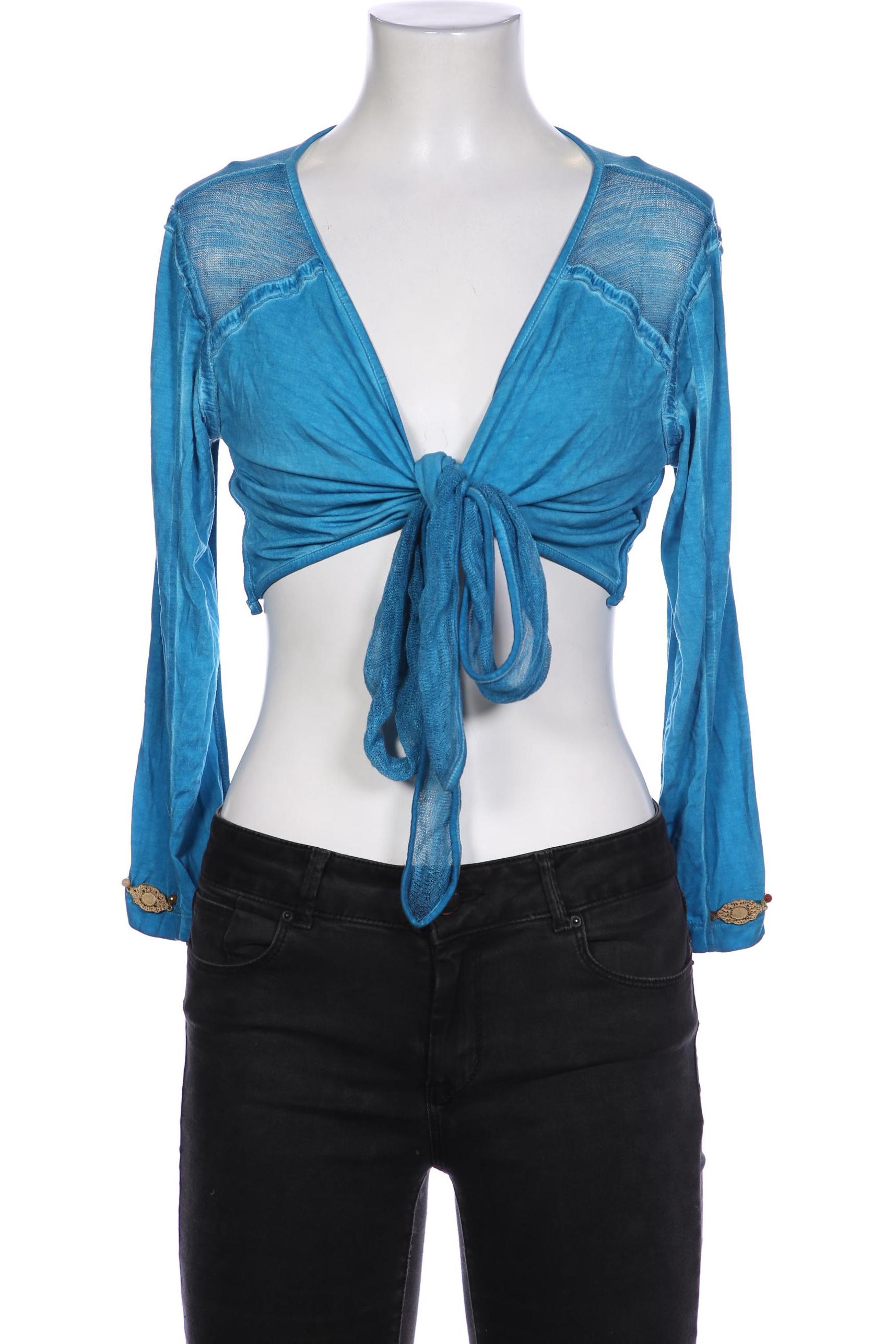 

Elisa Cavaletti Damen Strickjacke, blau, Gr. 34