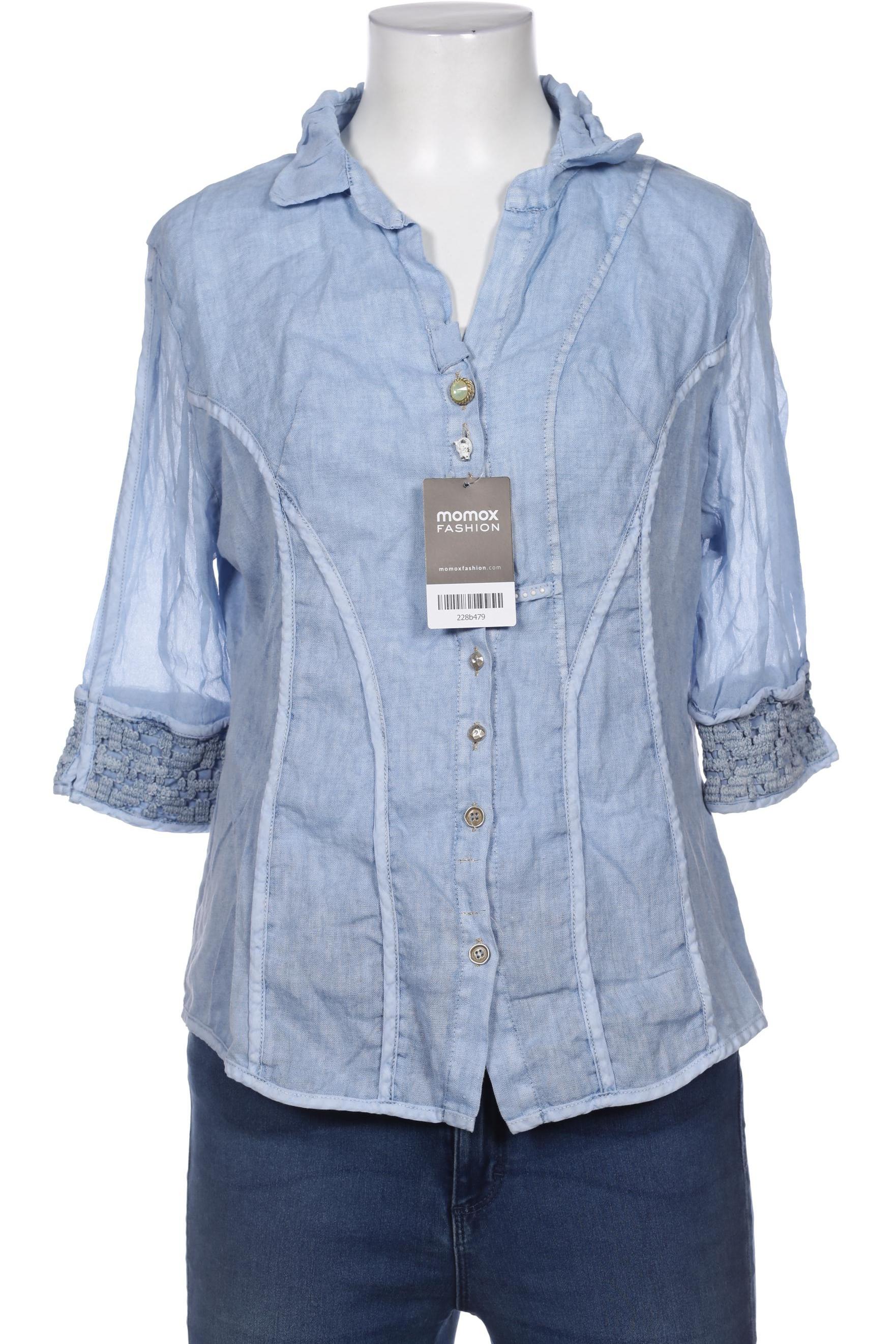 

Elisa Cavaletti Damen Bluse, blau, Gr. 38