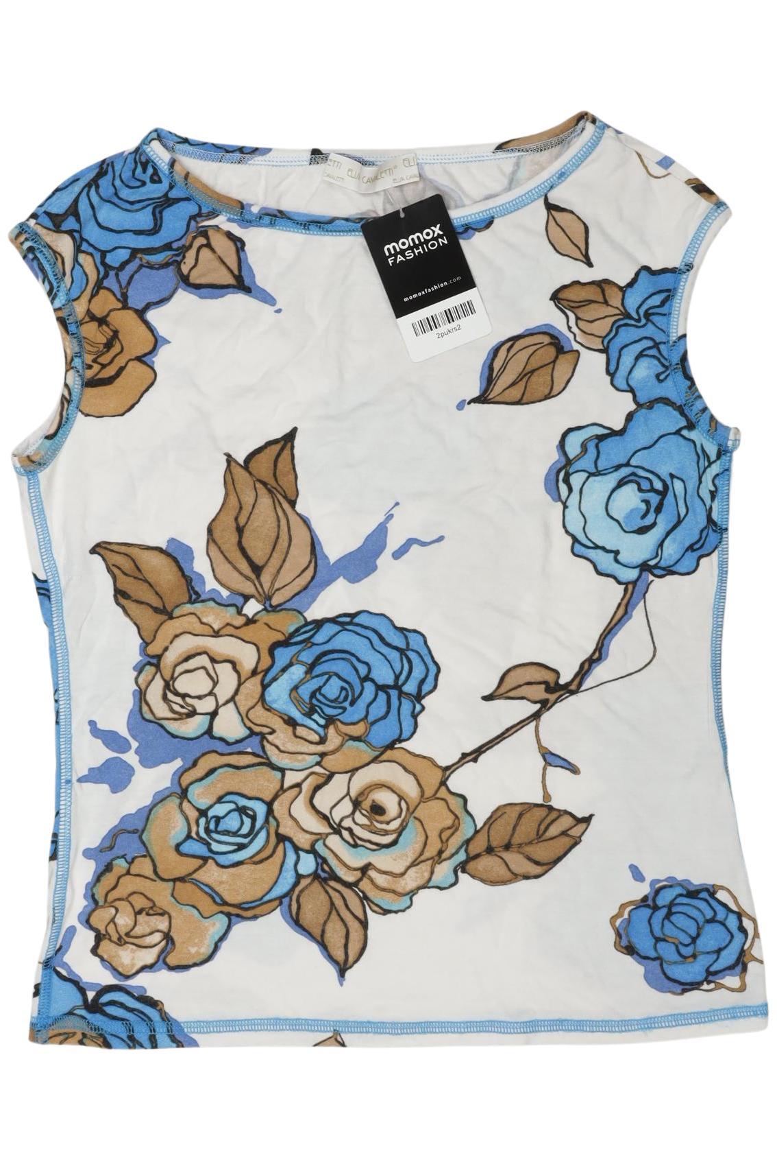 

Elisa Cavaletti Damen Top, weiß, Gr. 38