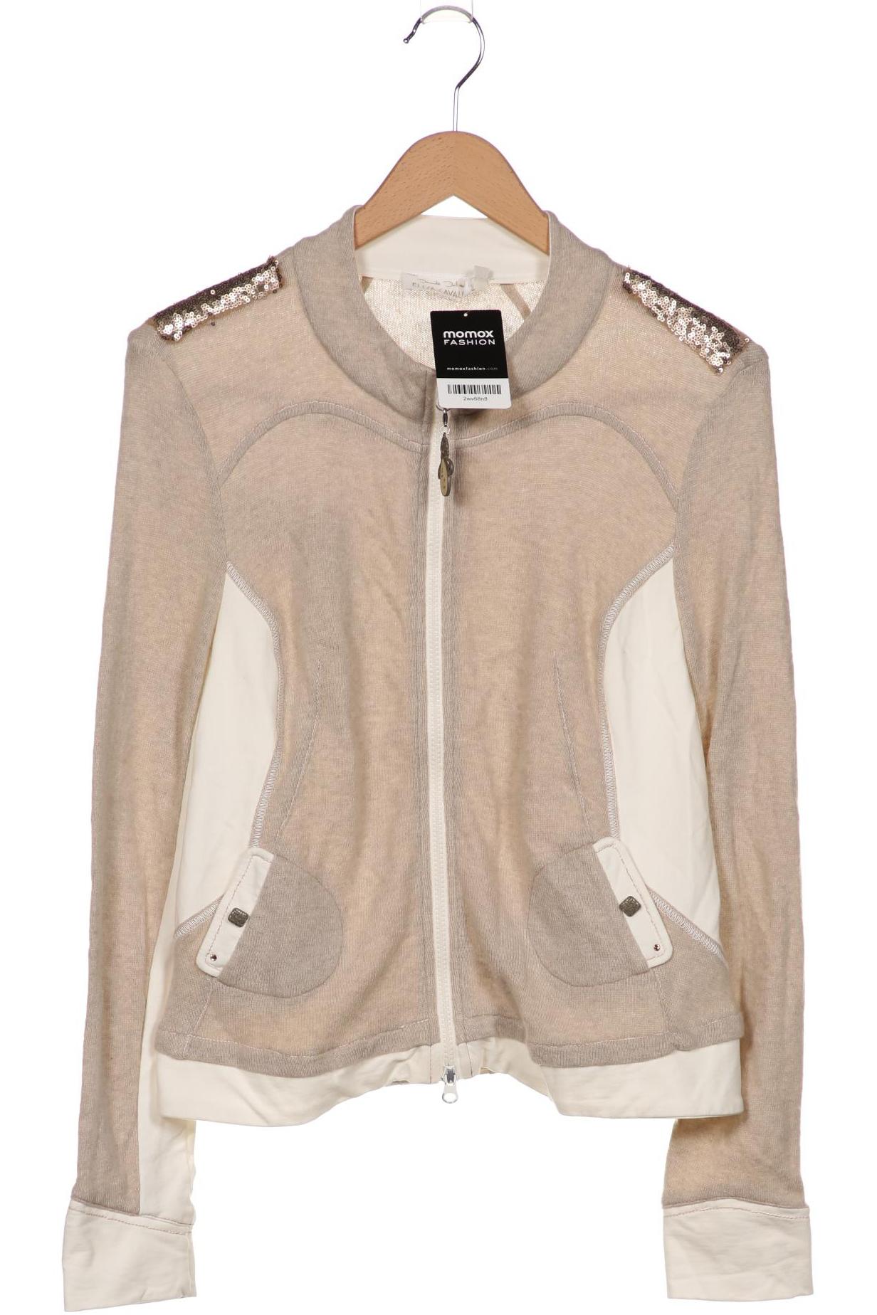 

Elisa Cavaletti Damen Strickjacke, beige, Gr. 38