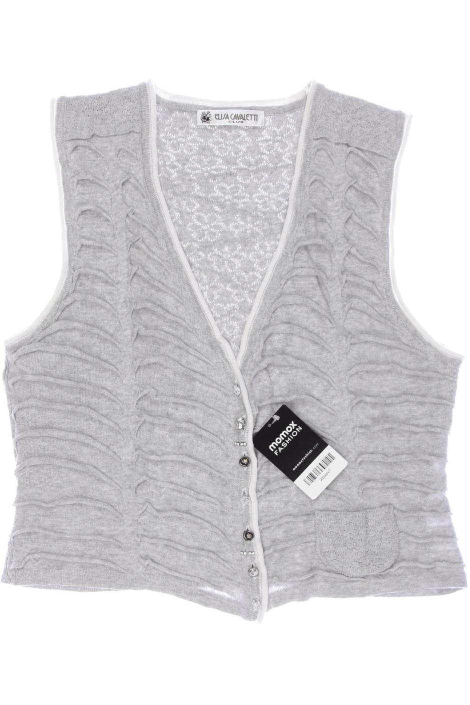 

Elisa Cavaletti Damen Weste, grau, Gr. 38