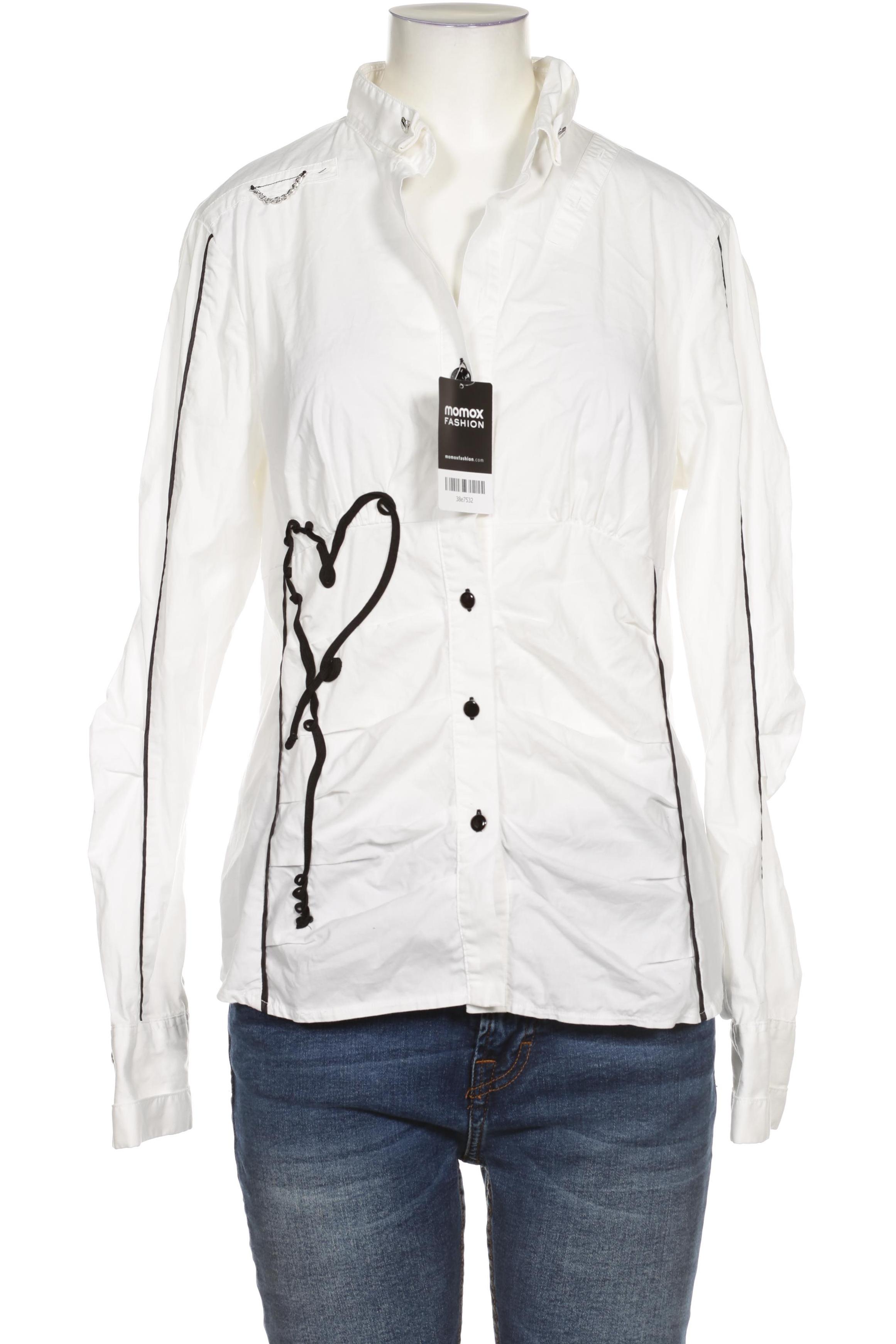 

Elisa Cavaletti Damen Bluse, weiß, Gr. 38