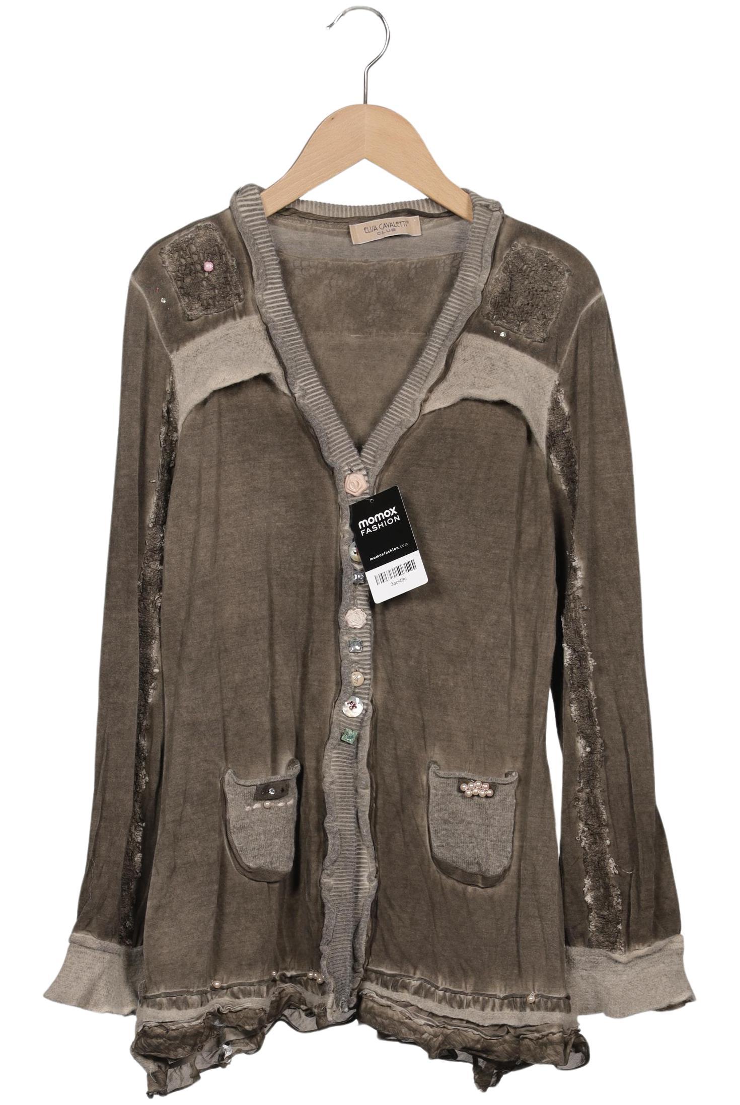 

Elisa Cavaletti Damen Strickjacke, braun, Gr. 36
