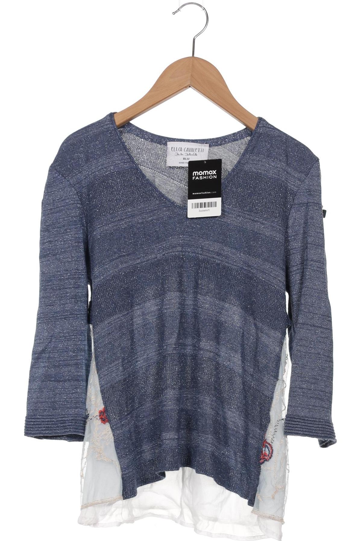 

Elisa Cavaletti Damen Pullover, blau, Gr. 36