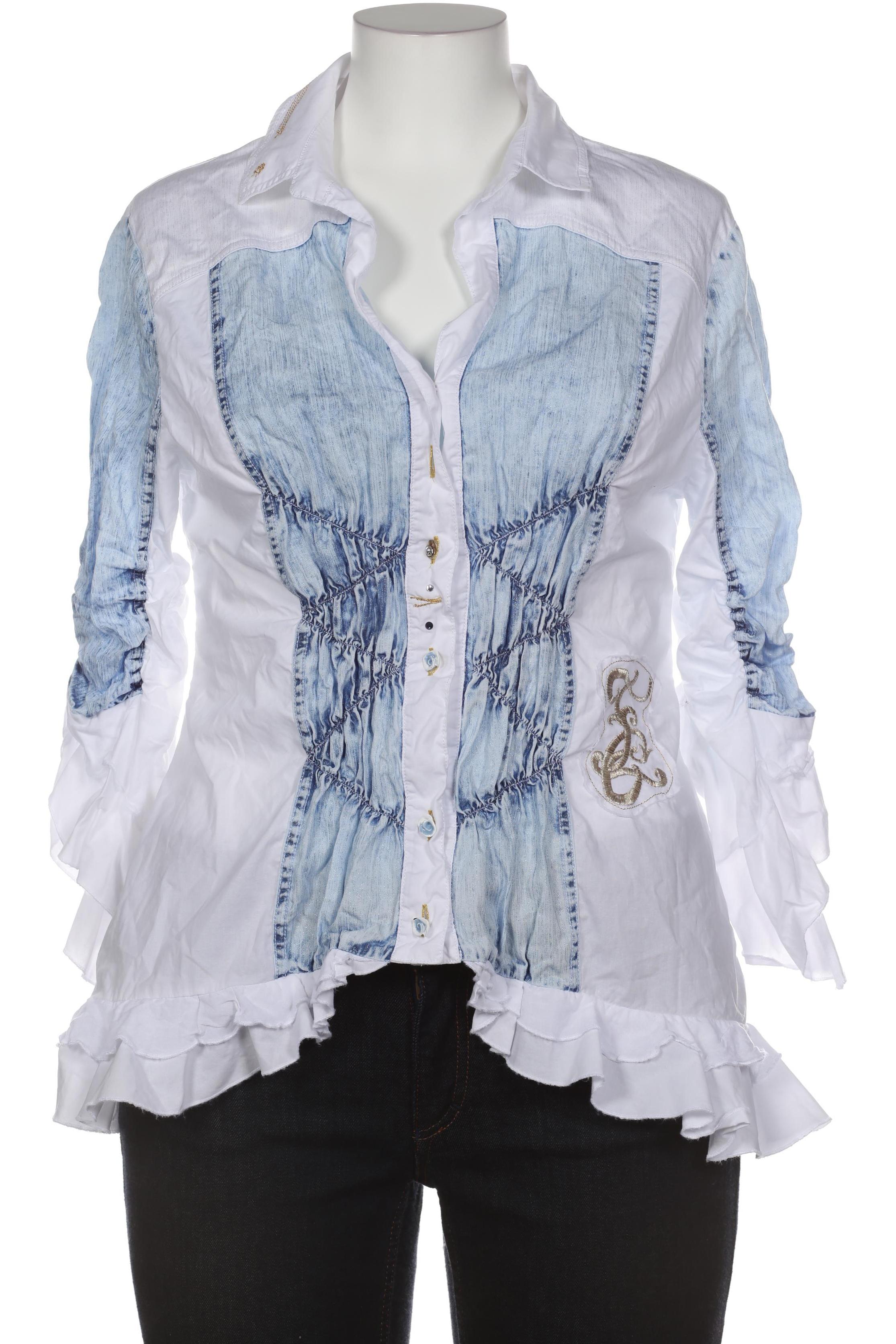 

Elisa Cavaletti Damen Bluse, weiß, Gr. 44