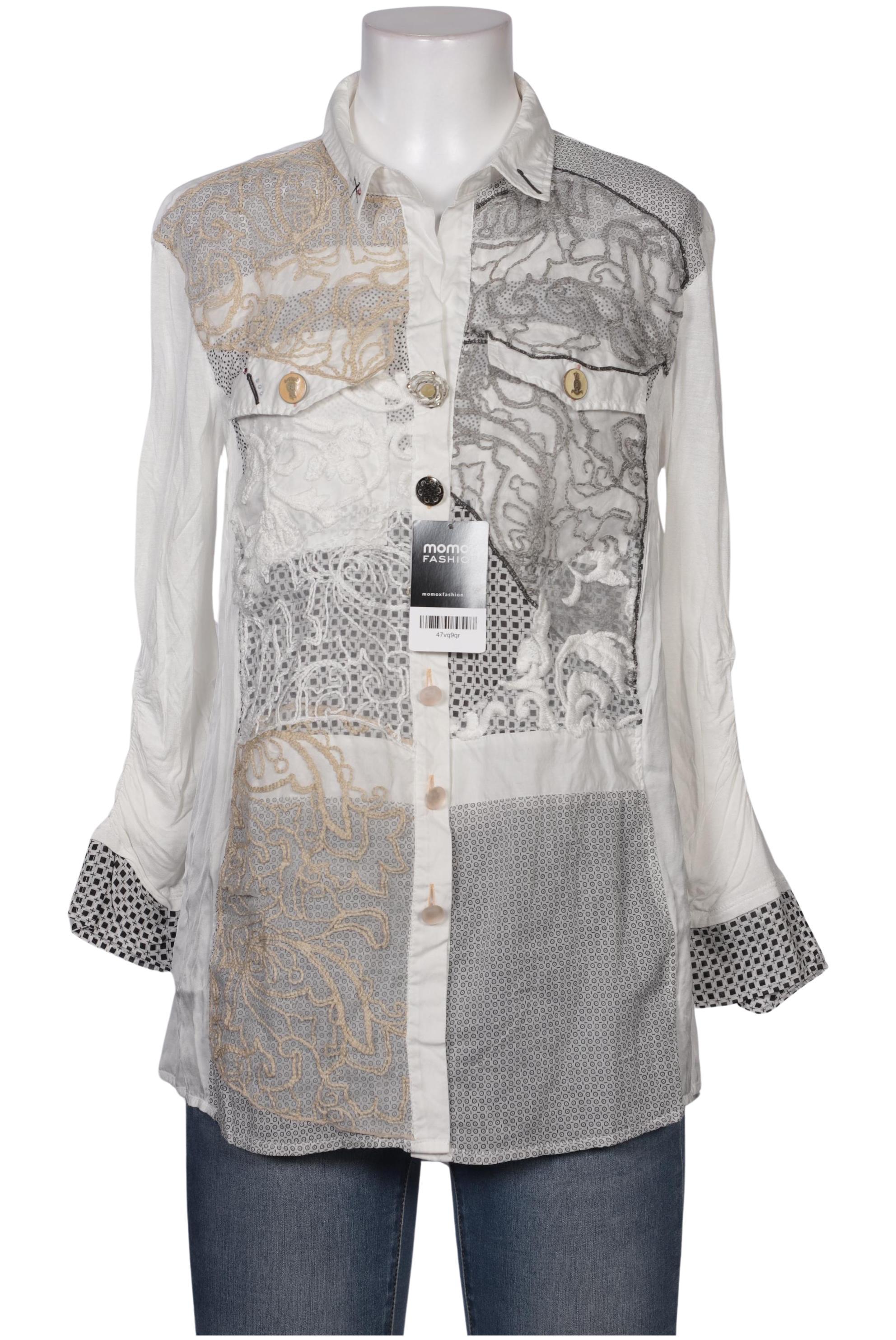 

Elisa Cavaletti Damen Bluse, weiß, Gr. 38