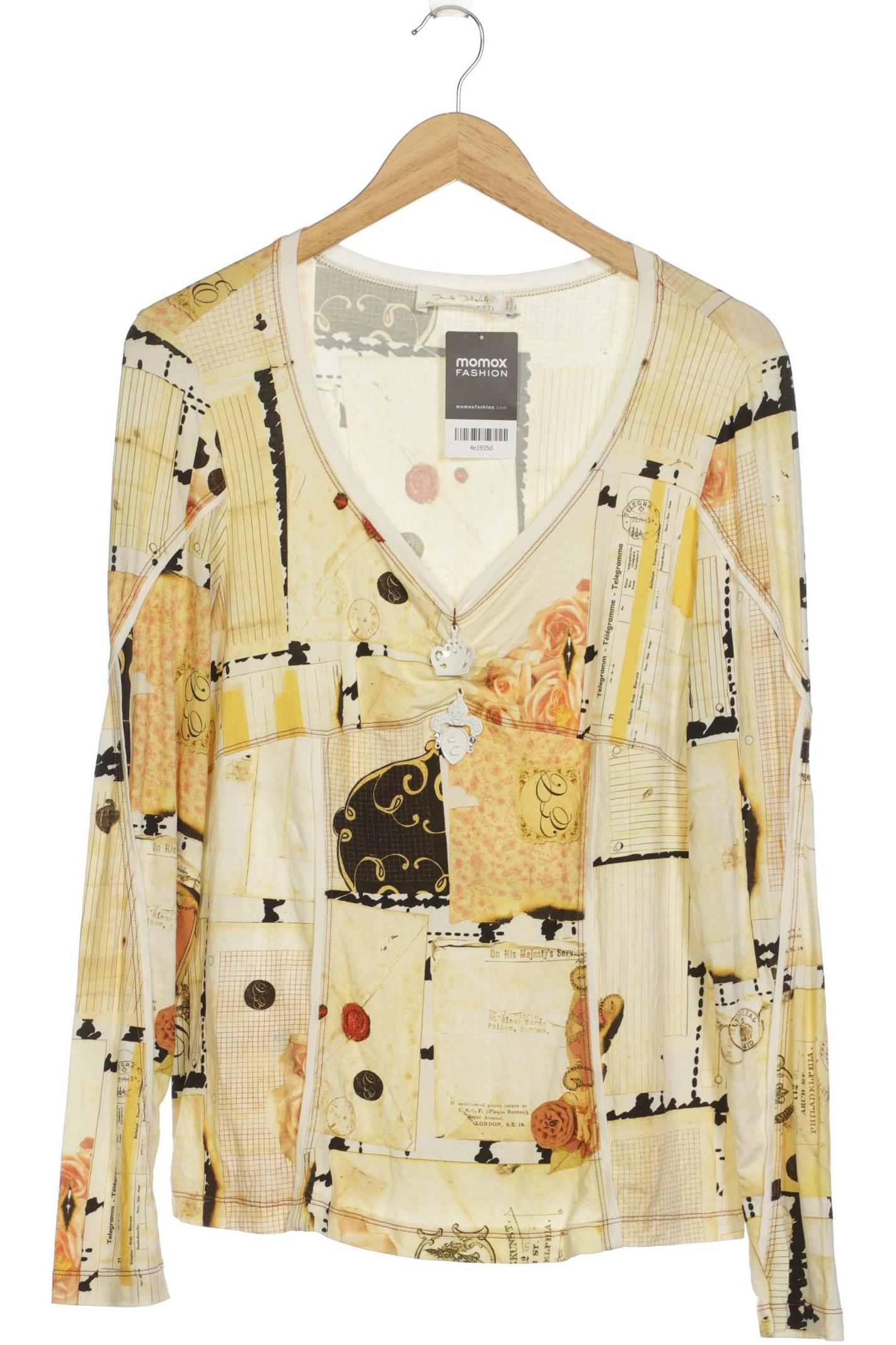

Elisa Cavaletti Damen Langarmshirt, gelb, Gr. 38