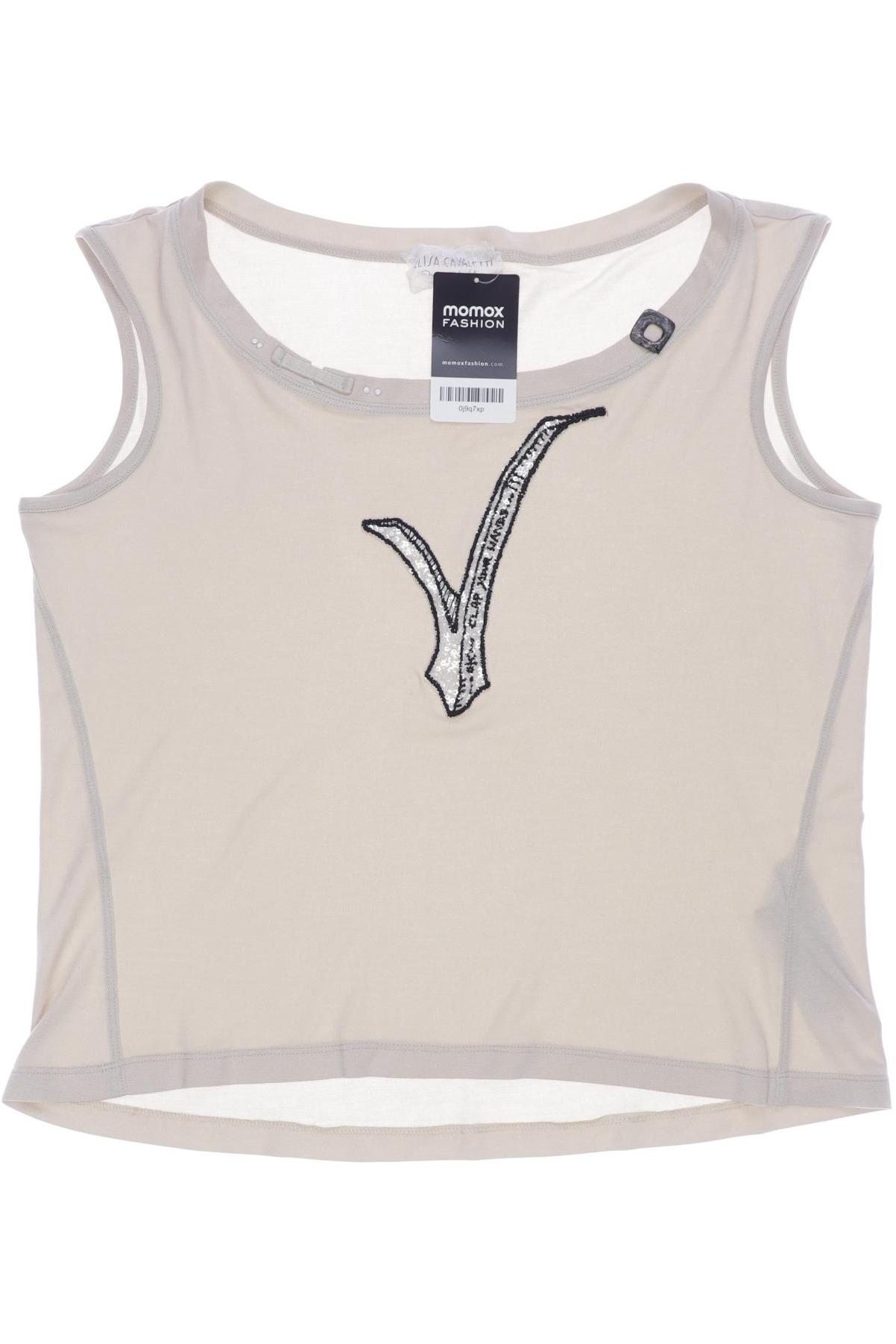 

Elisa Cavaletti Damen Top, cremeweiß, Gr. 38