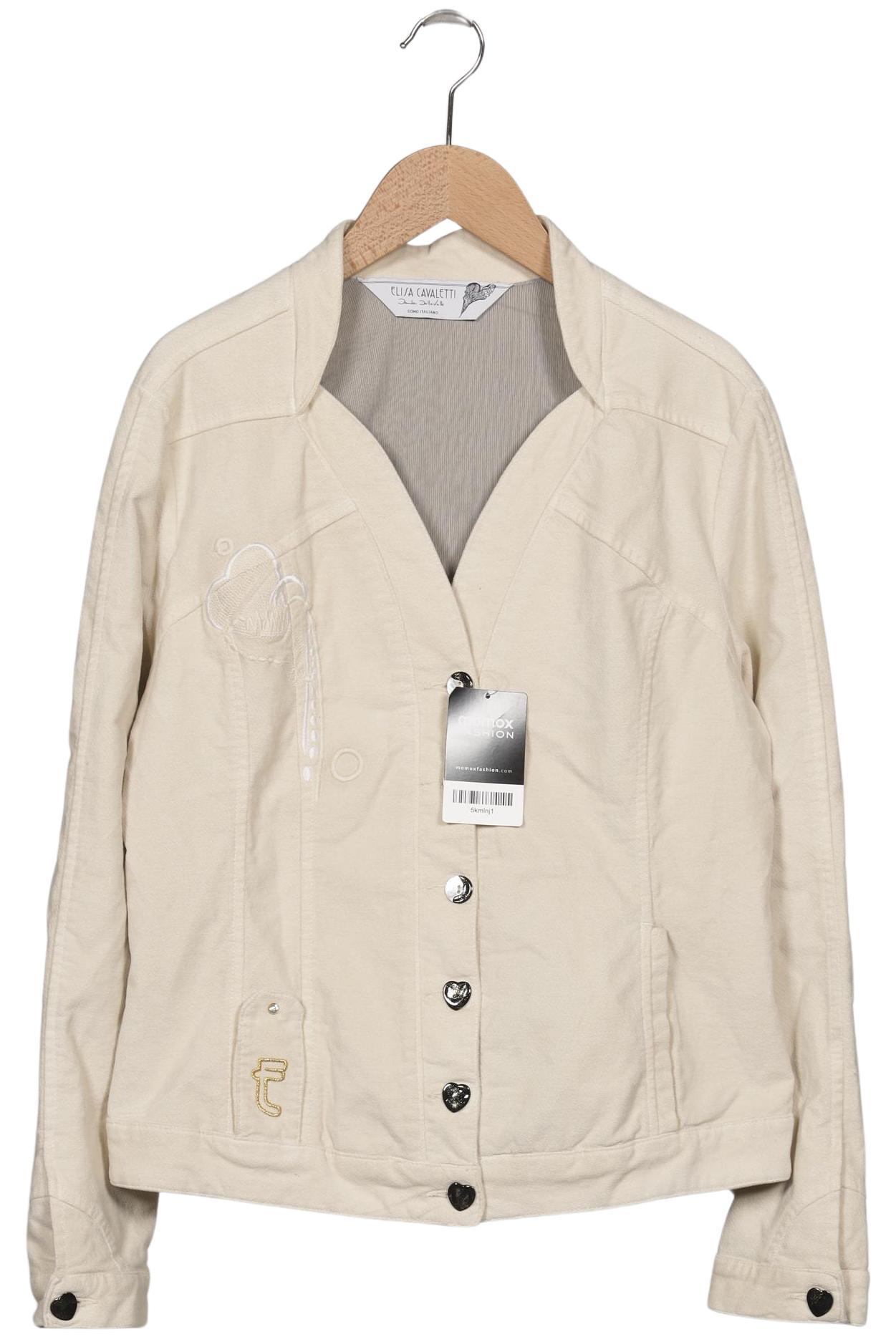 

Elisa Cavaletti Damen Jacke, cremeweiß, Gr. 36