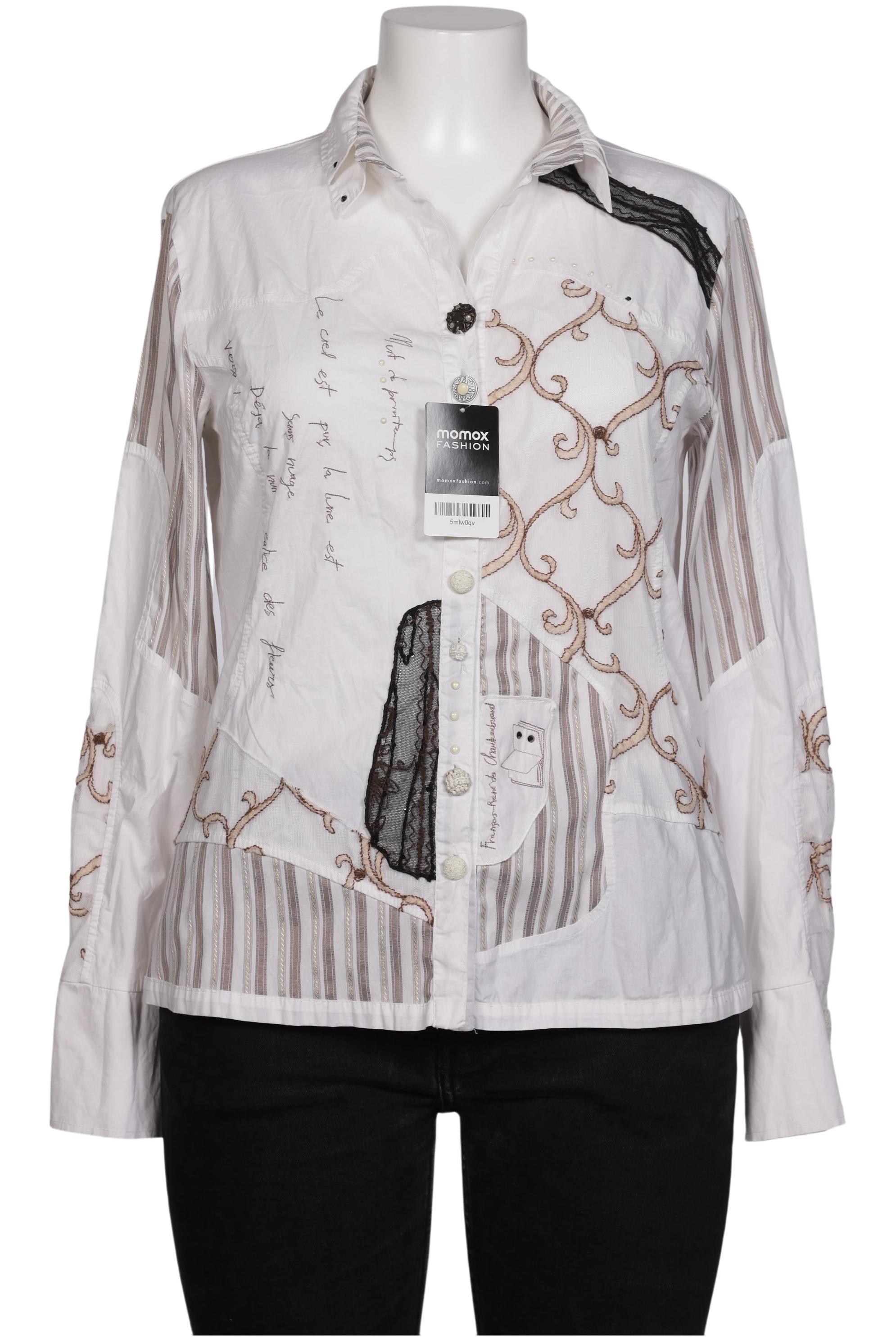 

Elisa Cavaletti Damen Bluse, weiß, Gr. 44