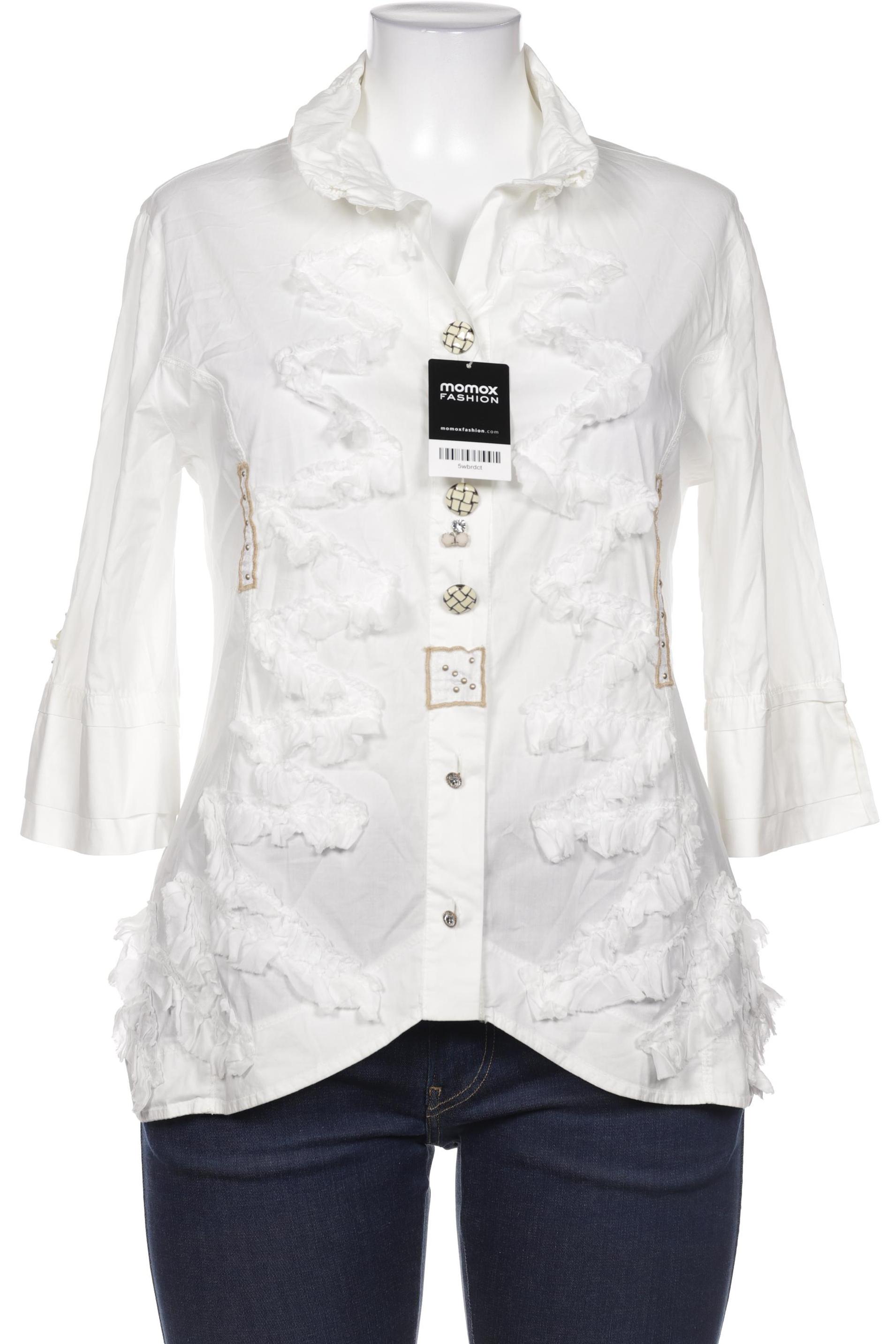 

Elisa Cavaletti Damen Bluse, weiß, Gr. 44