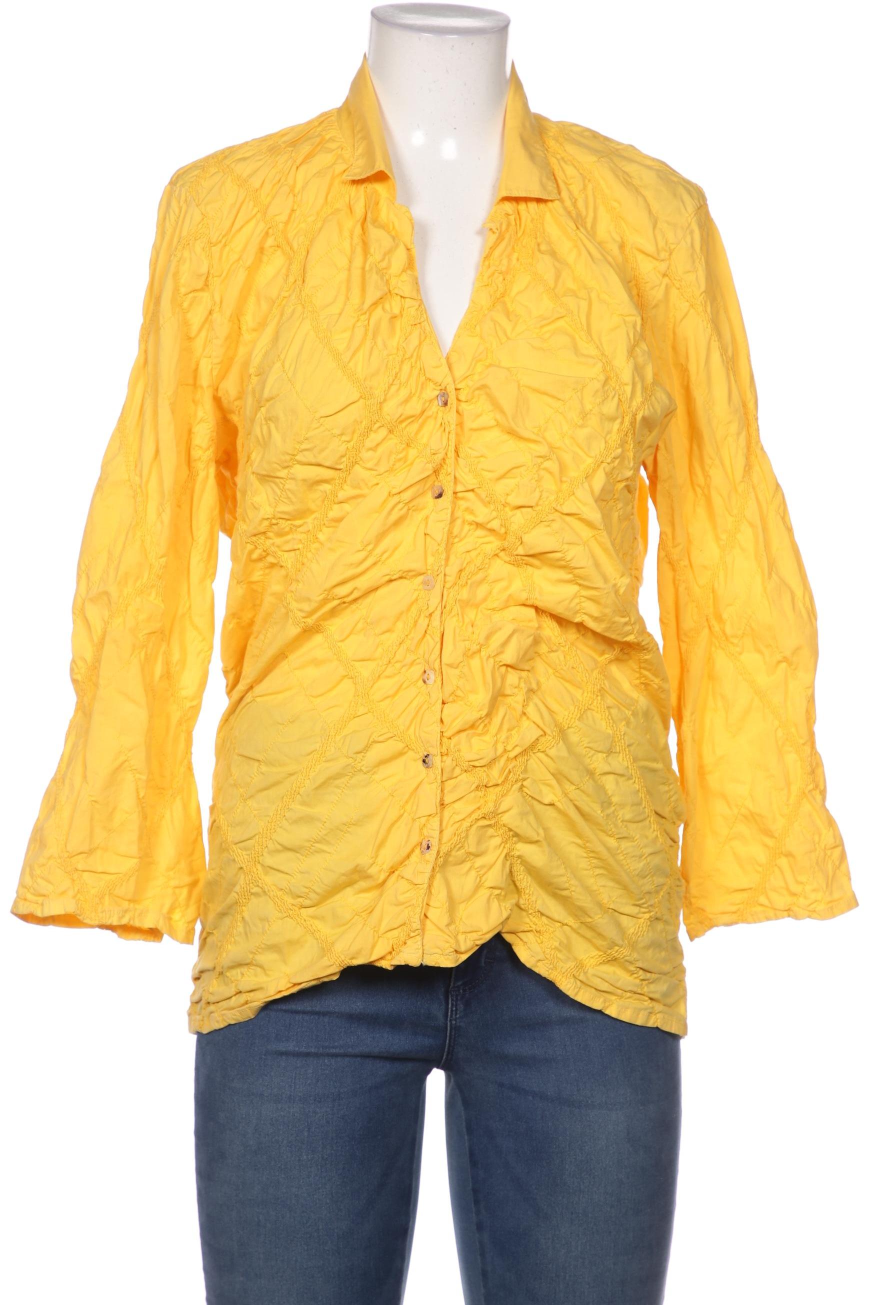

Elisa Cavaletti Damen Bluse, gelb, Gr. 42