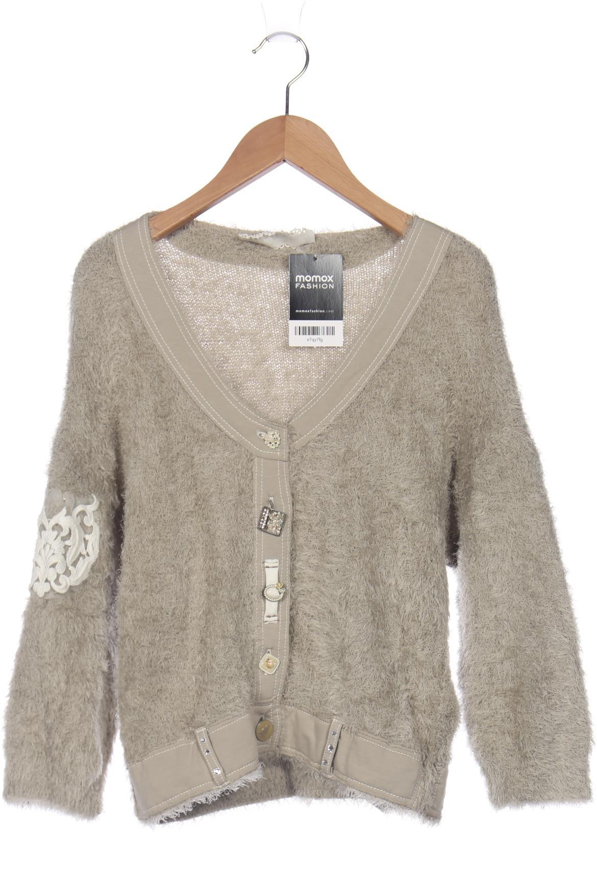 

Elisa Cavaletti Damen Strickjacke, beige, Gr. 38