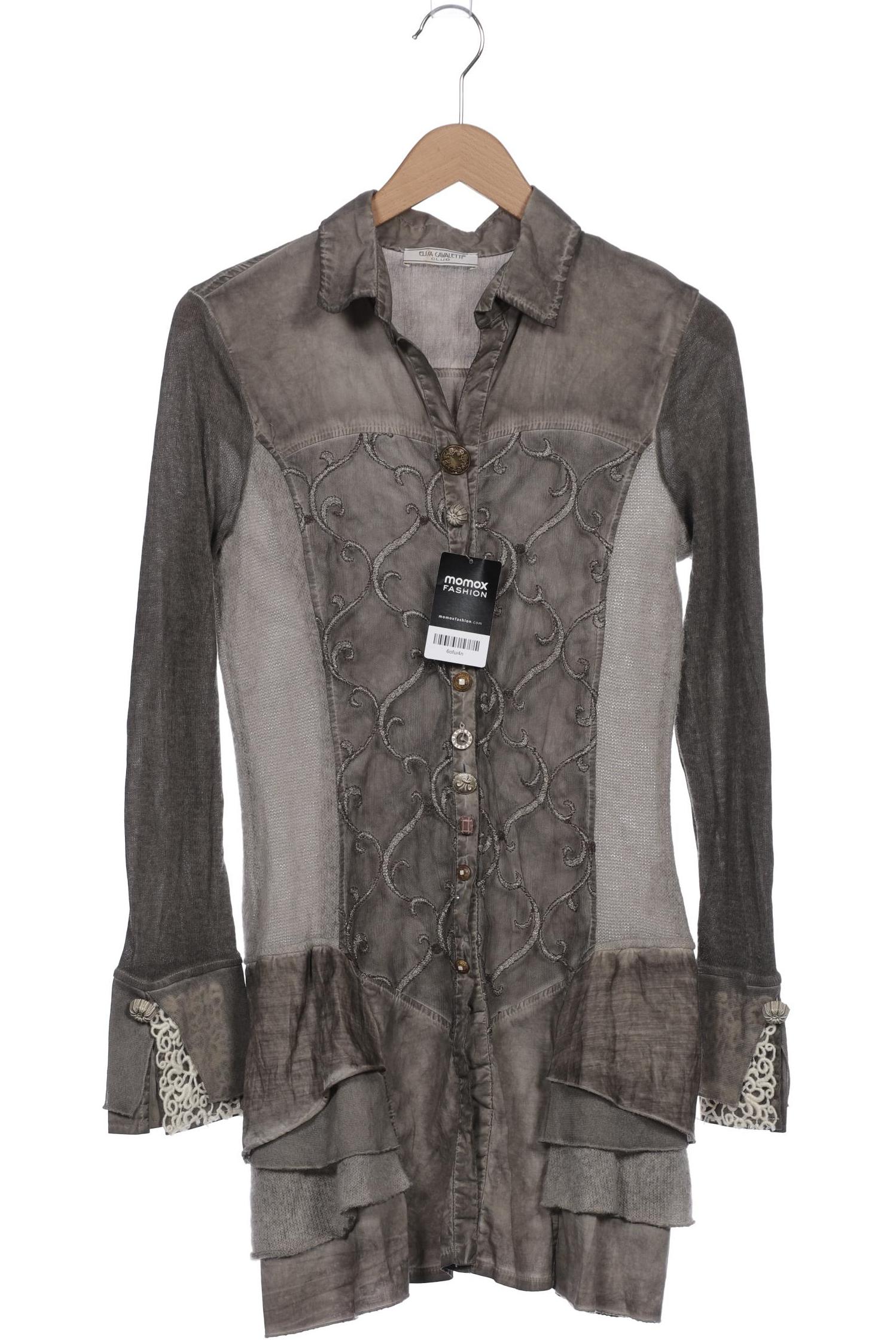 

Elisa Cavaletti Damen Strickjacke, grau, Gr. 36