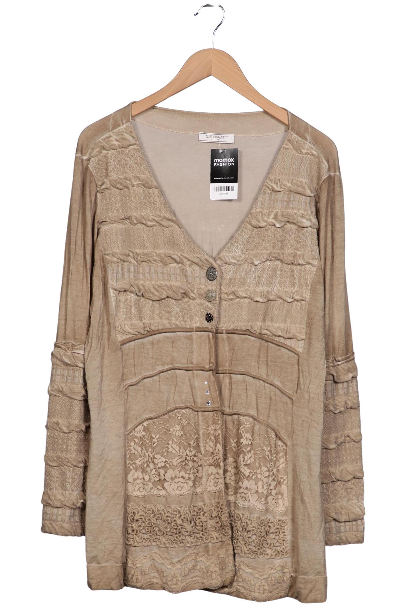 

Elisa Cavaletti Damen Strickjacke, beige, Gr. 36