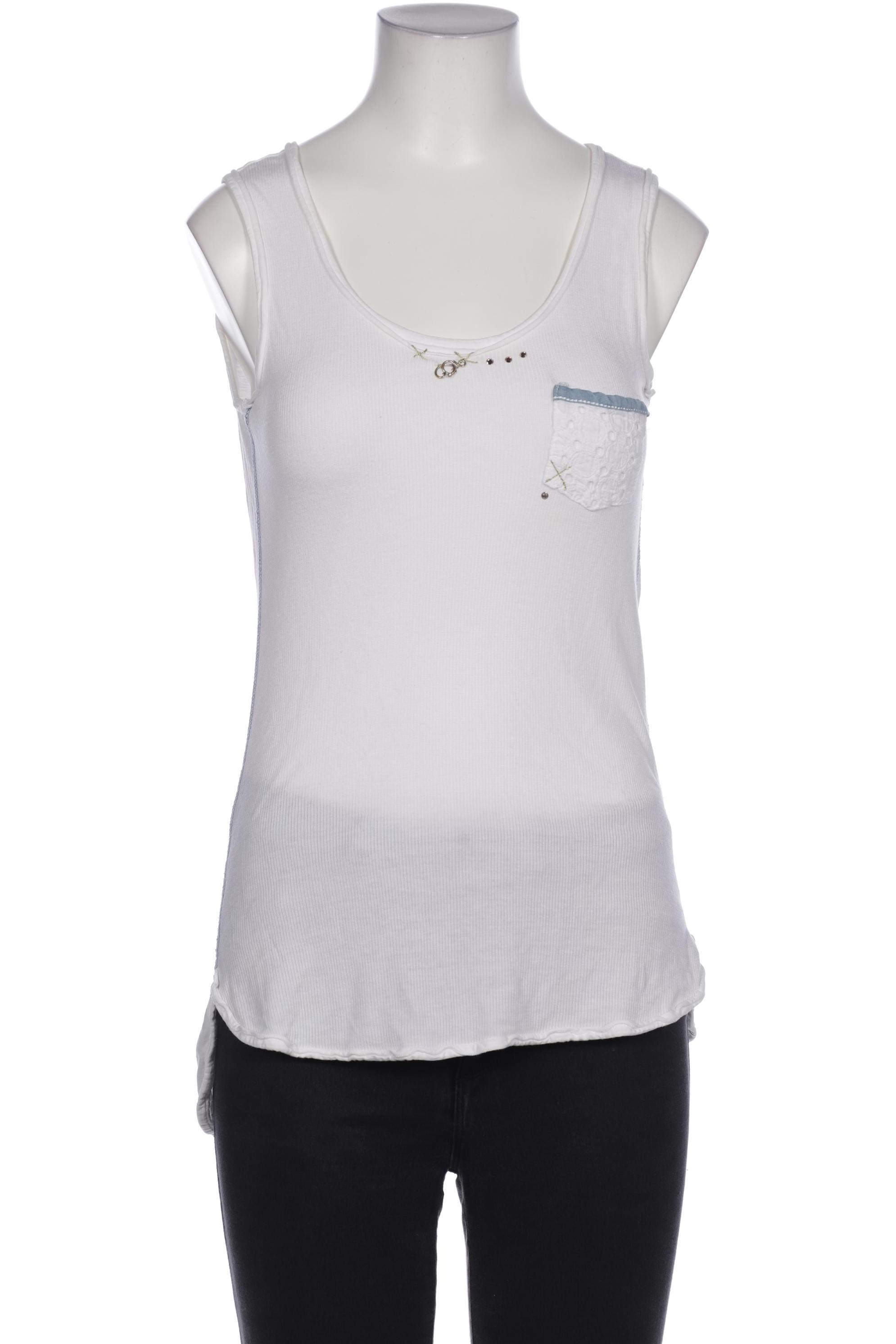

Elisa Cavaletti Damen Top, weiß, Gr. 36