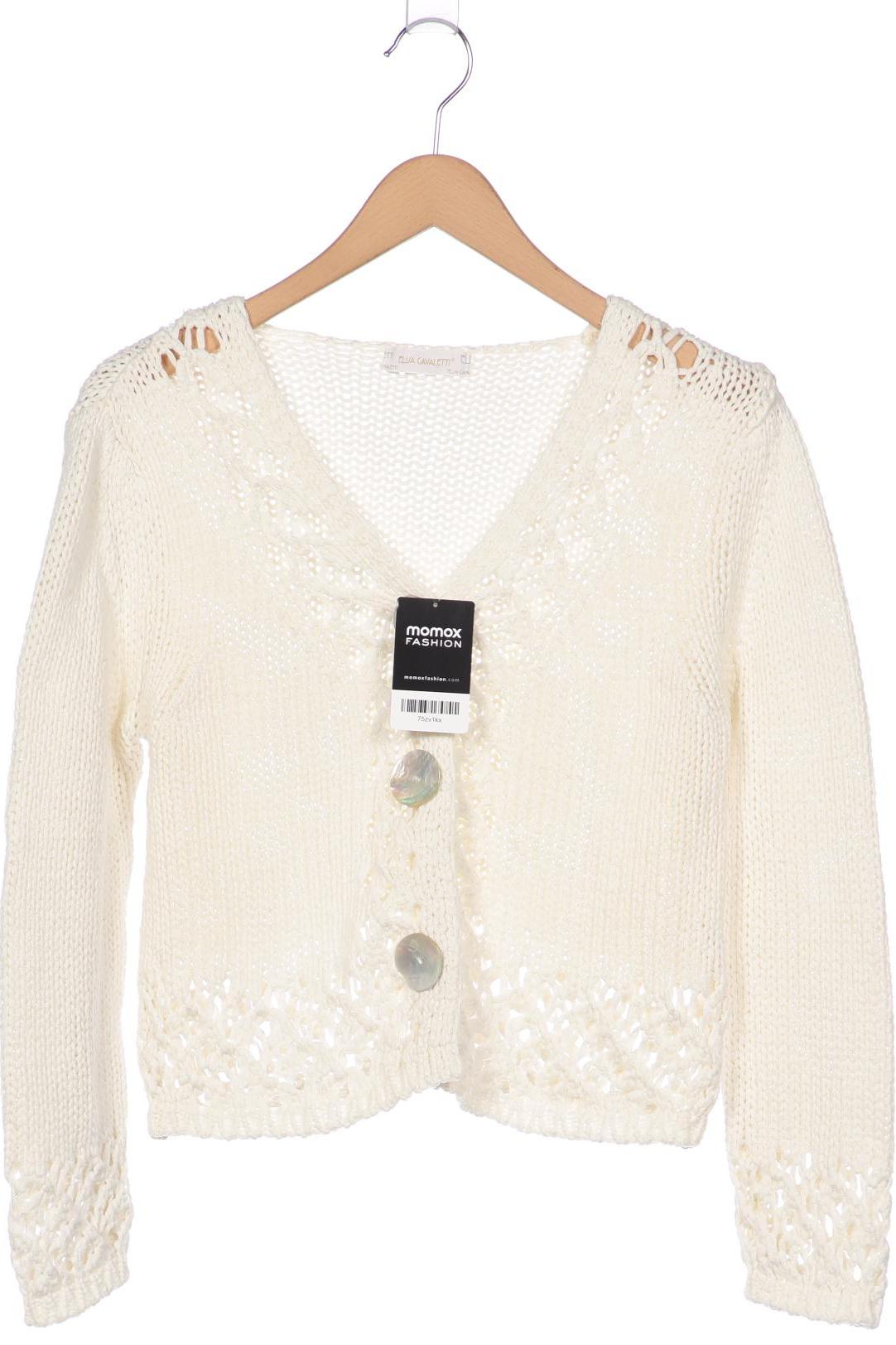 

Elisa Cavaletti Damen Strickjacke, cremeweiß, Gr. 38
