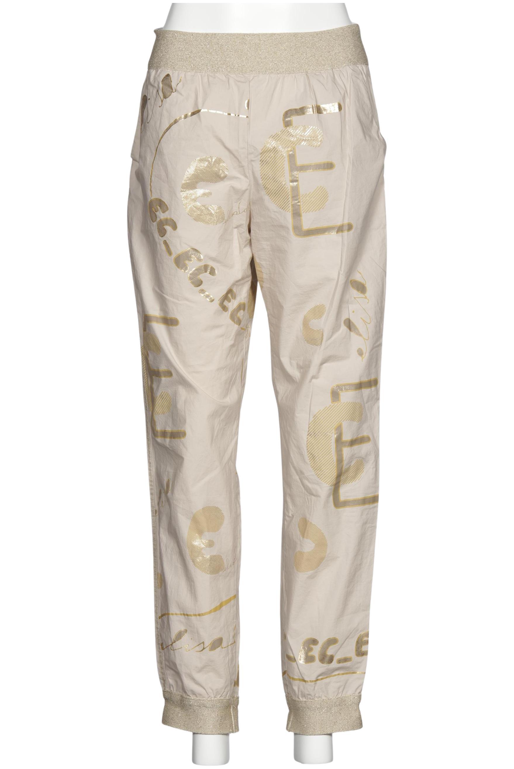 

Elisa Cavaletti Damen Stoffhose, cremeweiß, Gr. 25