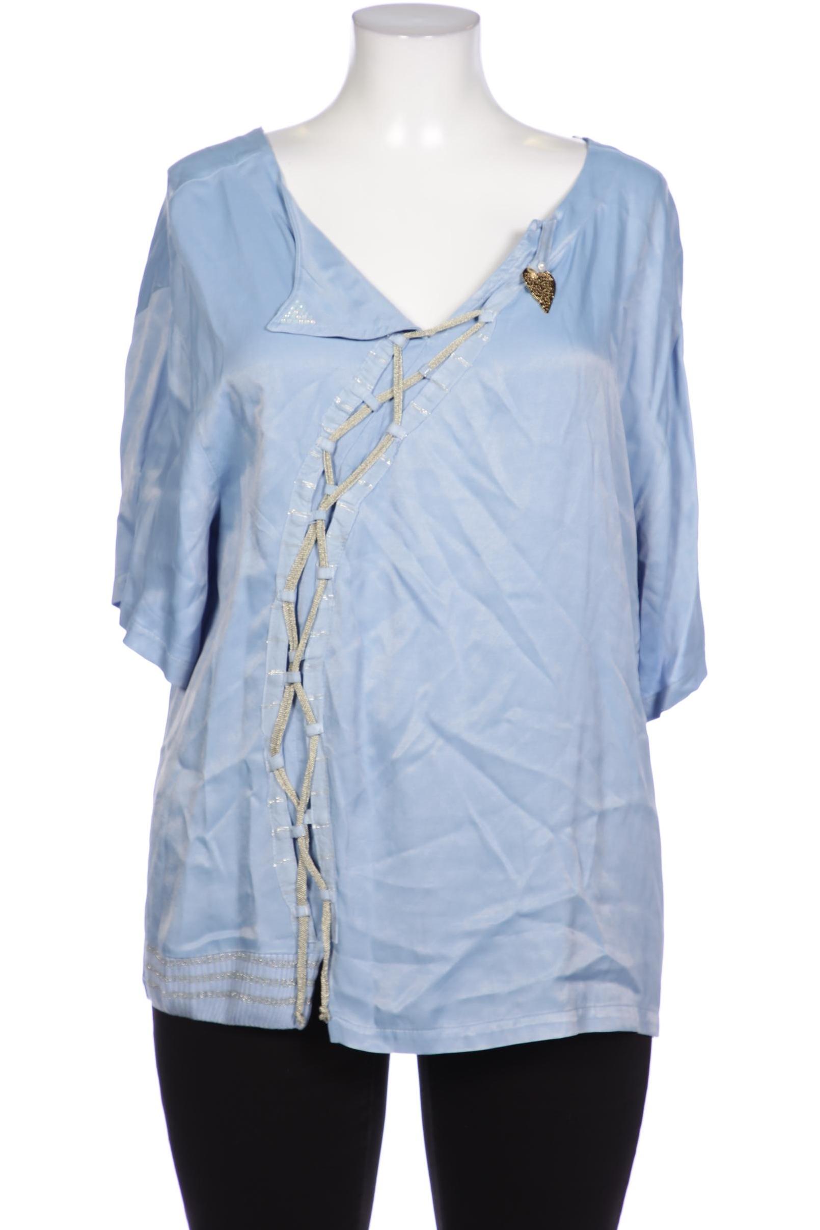 

Elisa Cavaletti Damen Bluse, blau, Gr. 48